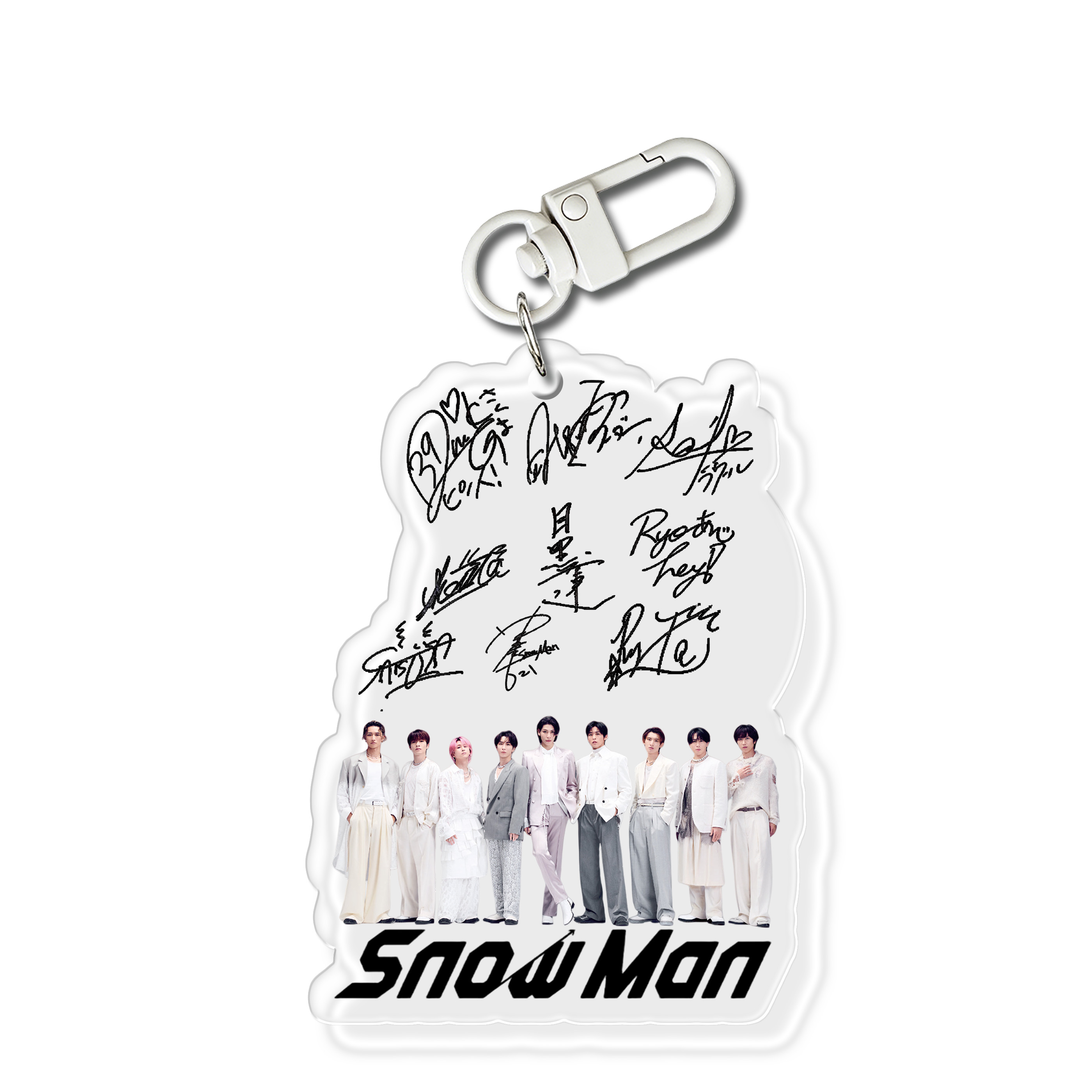 ビジュアルアクリルキーホルダー 【Snow Man/1st POP-UP】