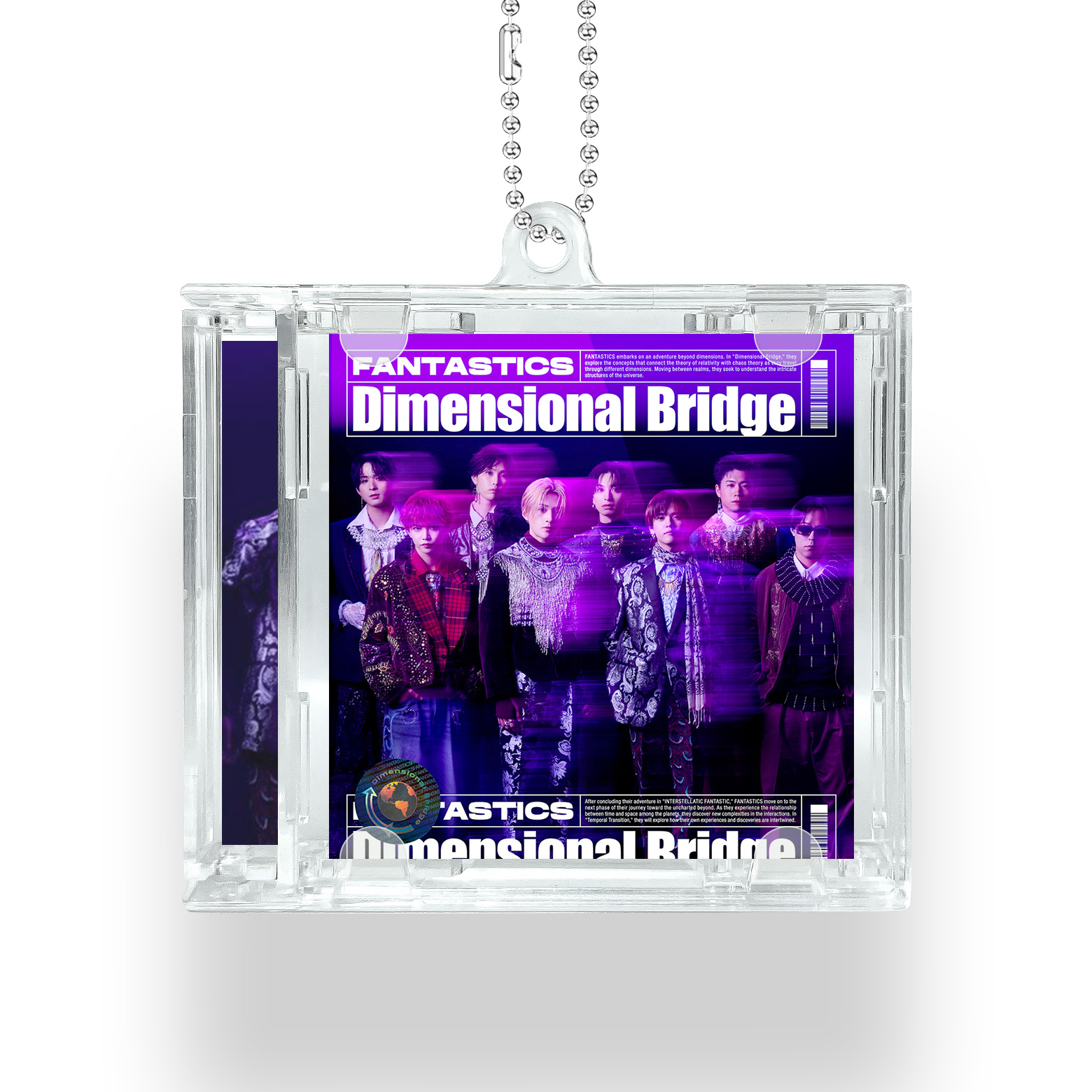 NFCミニCDキーリング【FANTASTICS/Dimensional Bridge】