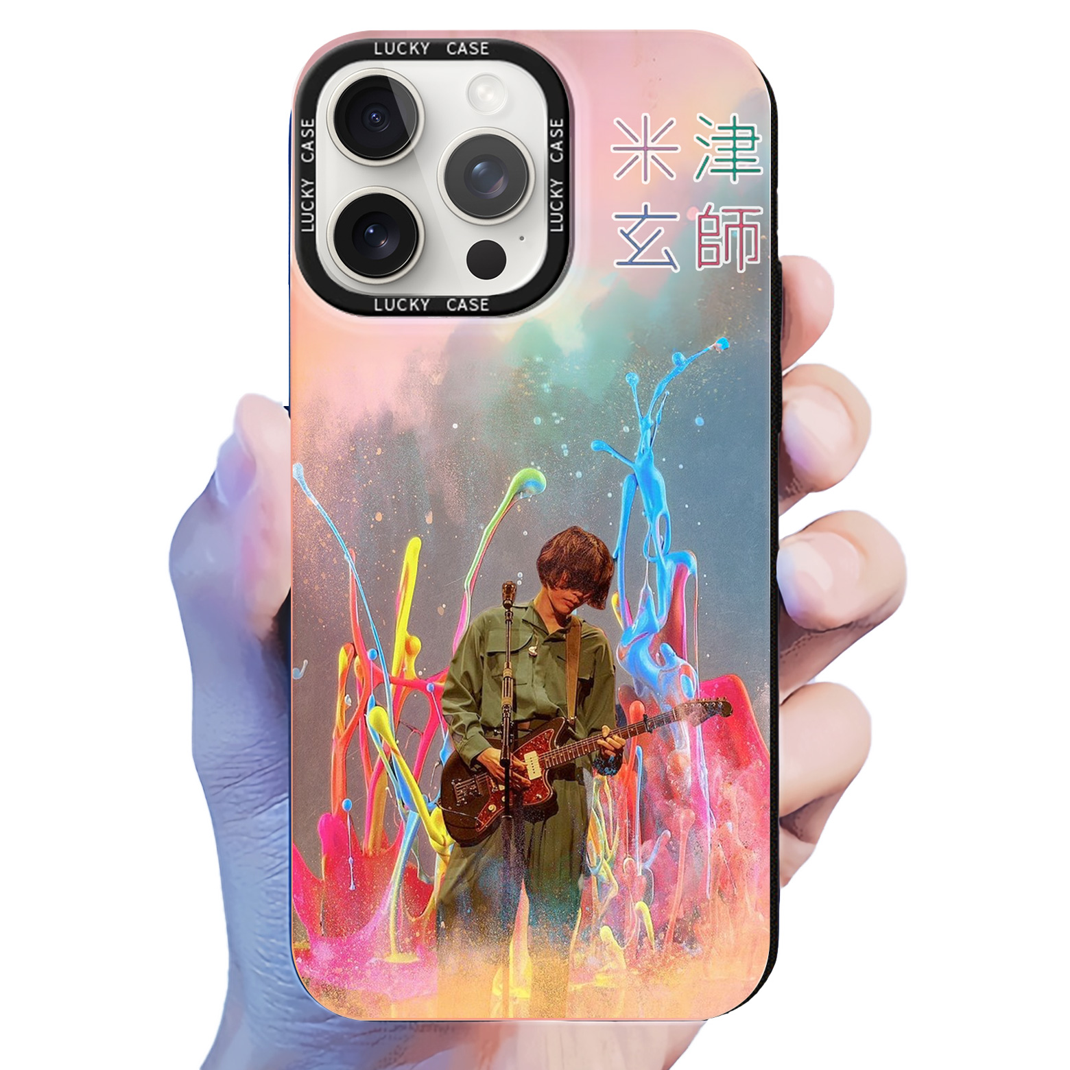 レーザーグラデーションスマートフォンケース【米津玄師】