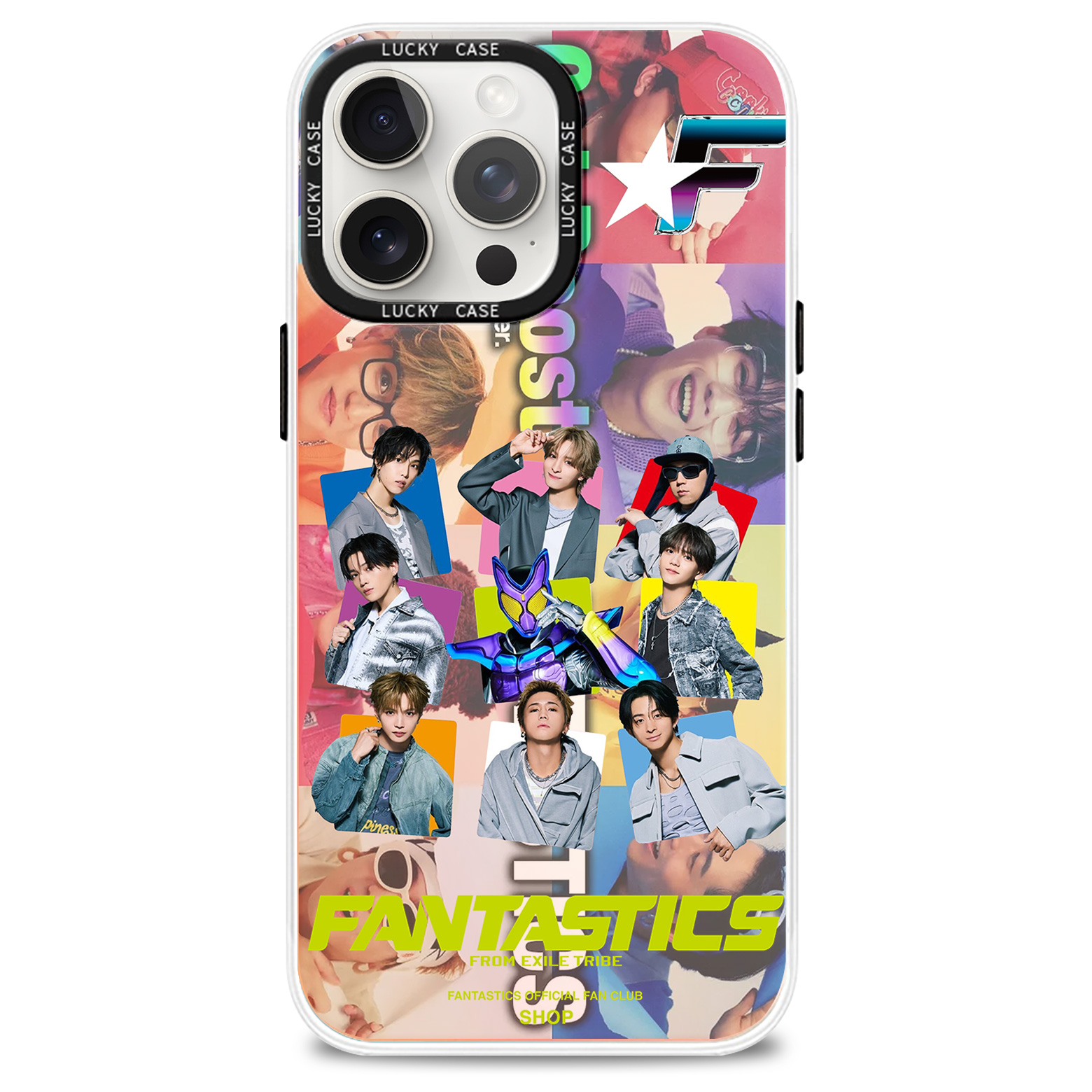 レーザーグラデーションスマートフォンケース【FANTASTICS/Got Boost】