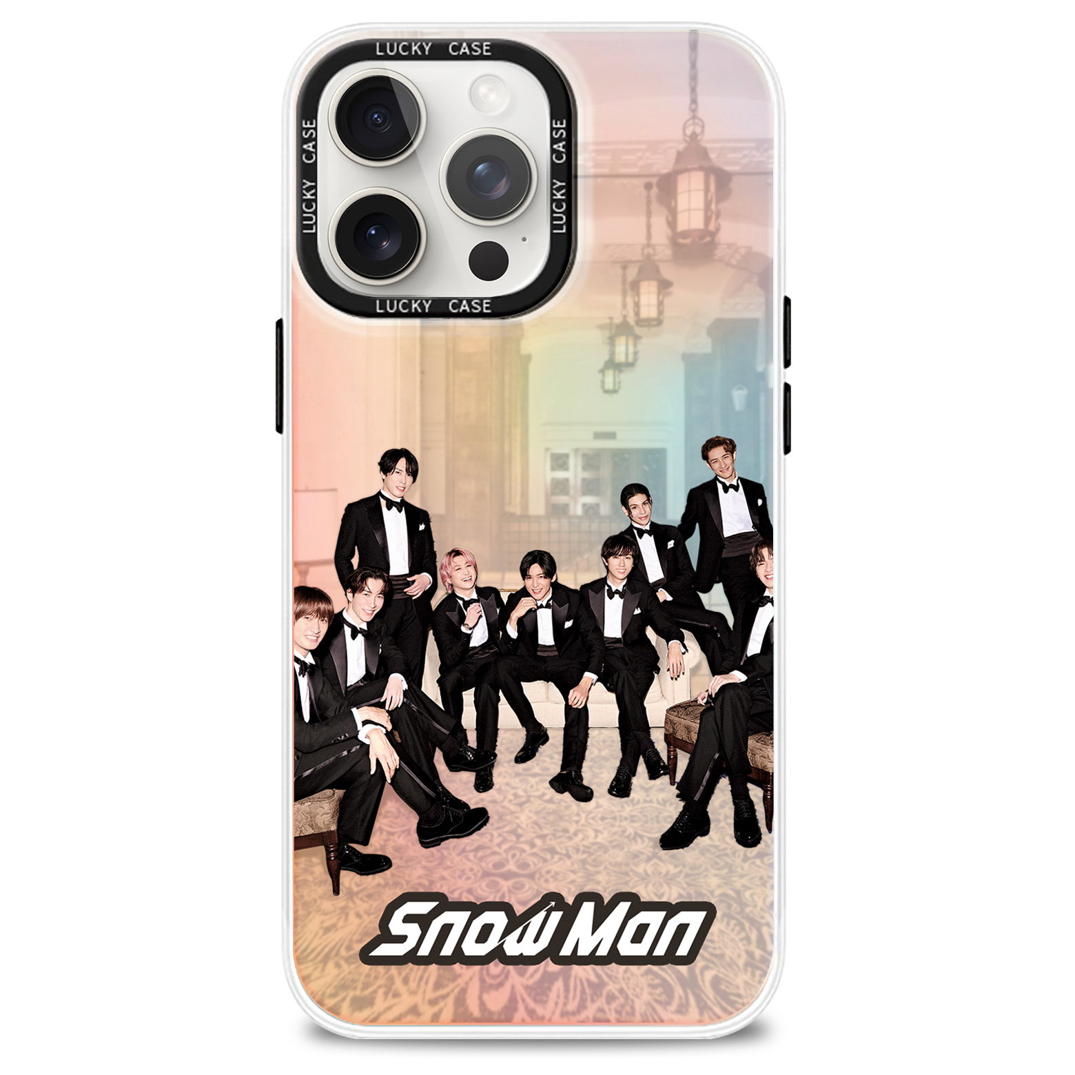 レーザーグラデーションスマートフォンケース【SnowMan/THE BEST 2020-2025】