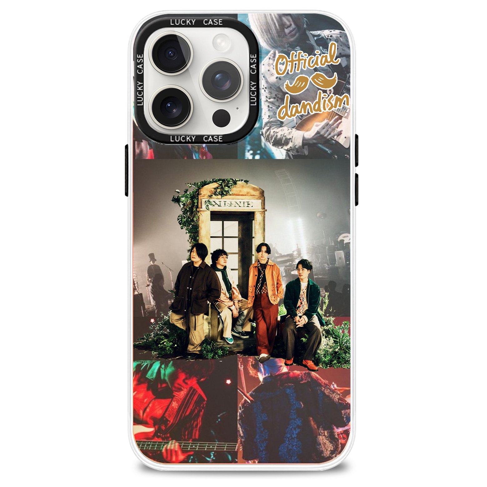 レーザーグラデーションスマートフォンケース【Official髭男dism/Same Blue】