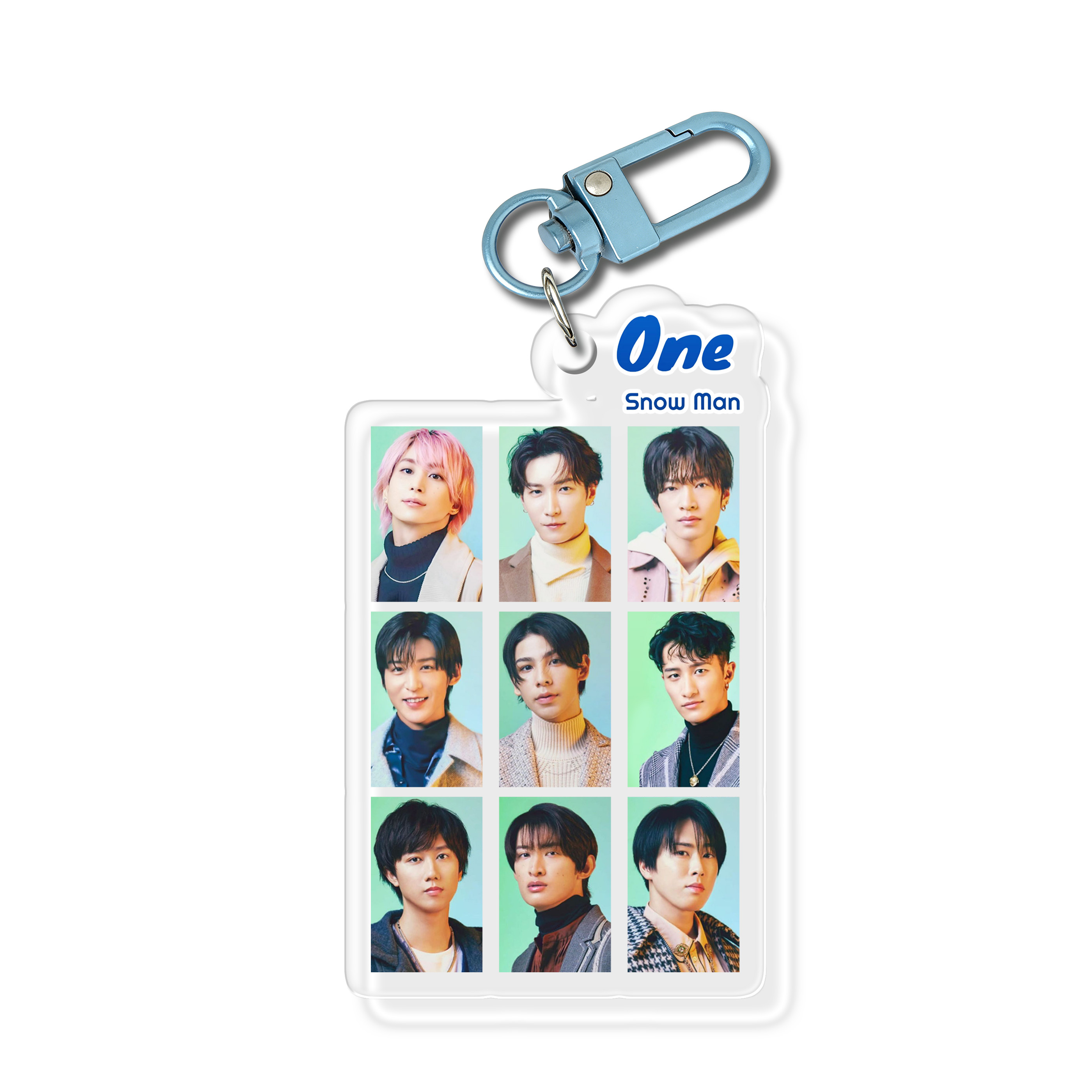 ビジュアルアクリルキーホルダー 【Snow Man/One】