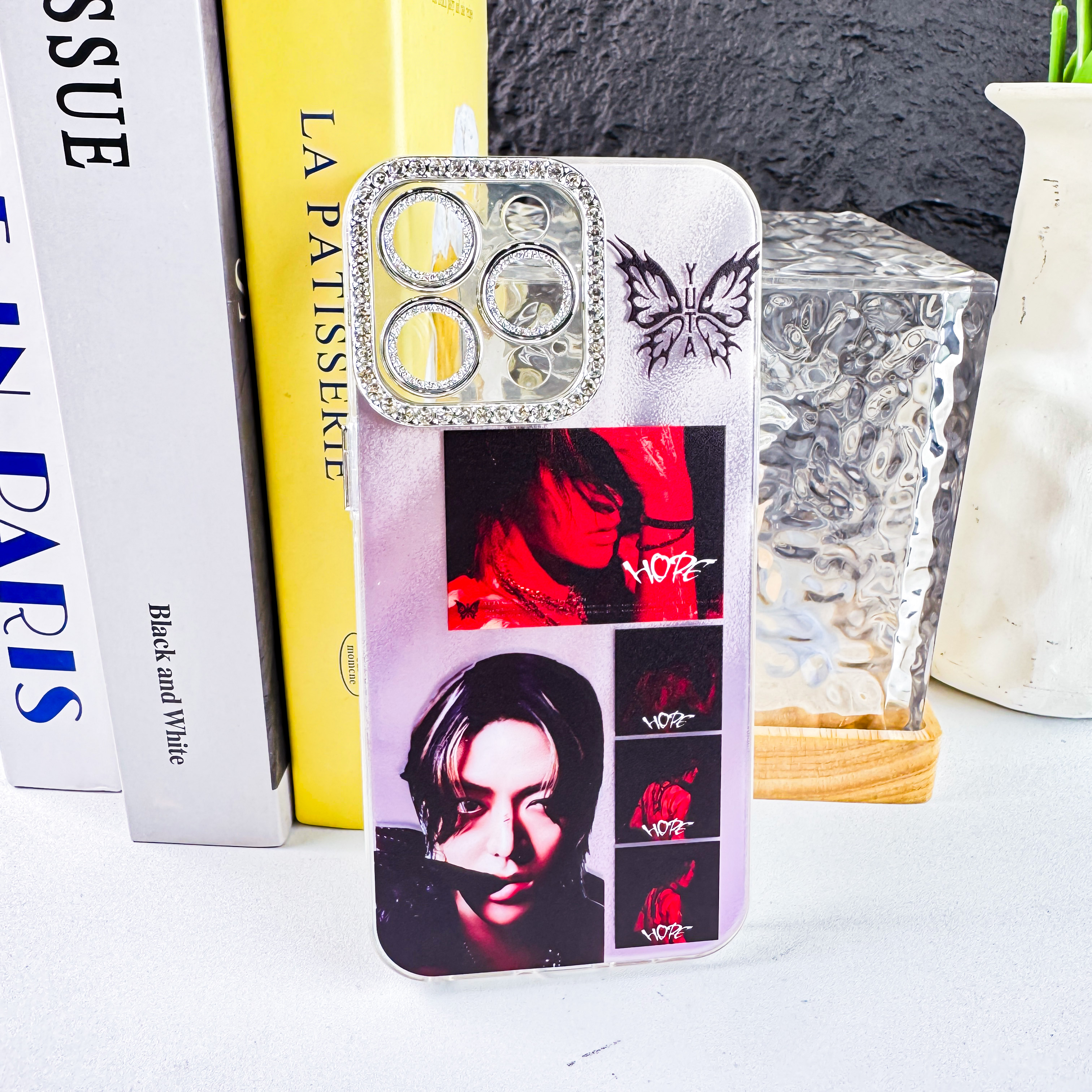 ダイヤモンドレーザーグラデーションスマートフォンケース【YUTA/NCT】-YITOTO™推し活がもっと楽しくなる