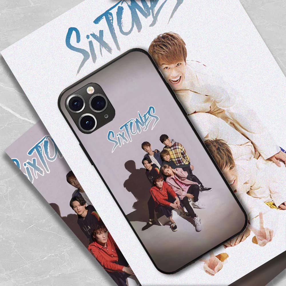 発光するスマートフォンケース 【SixTONES】5種類