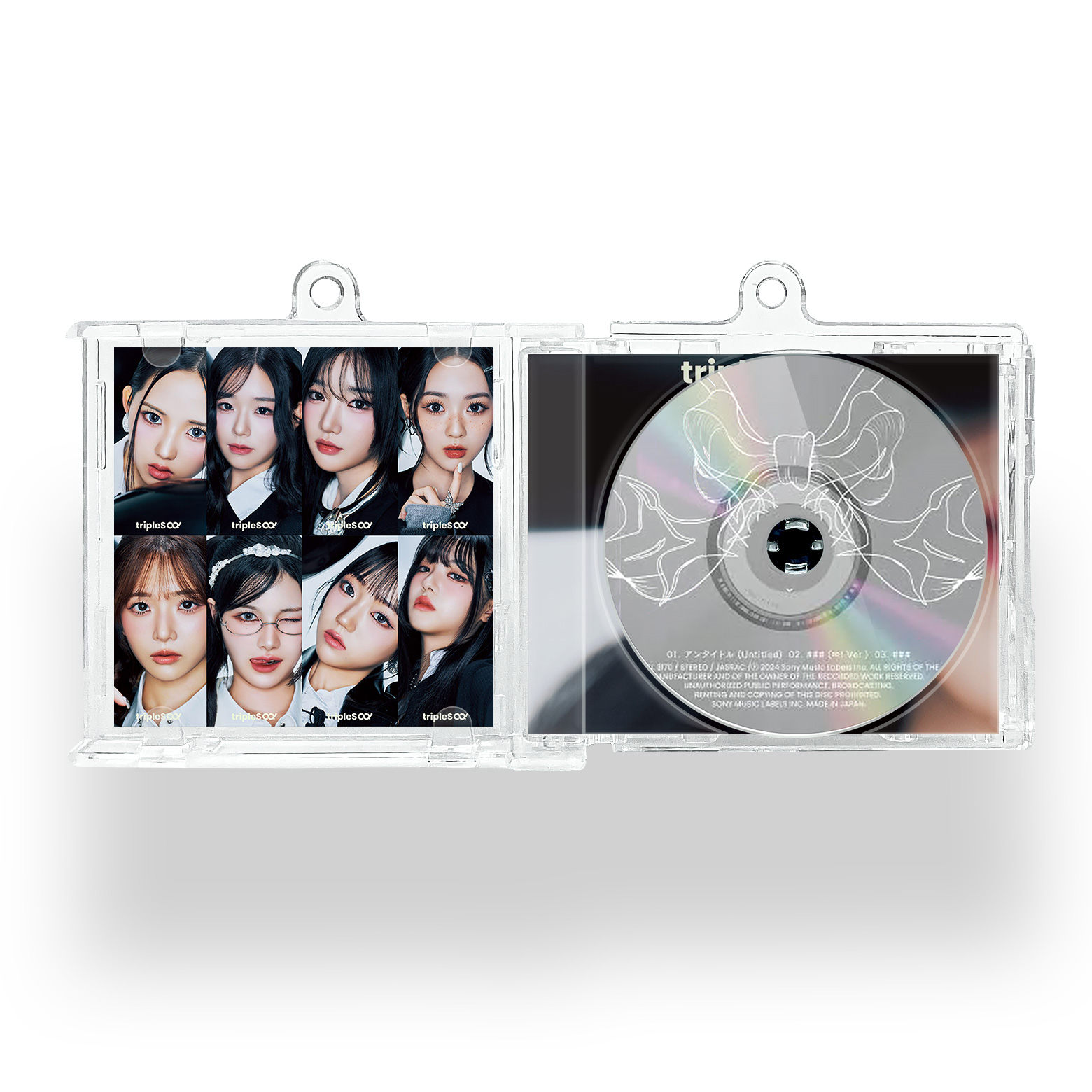 NFCミニCDキーリング【tripleS ∞!/アンタイトル】