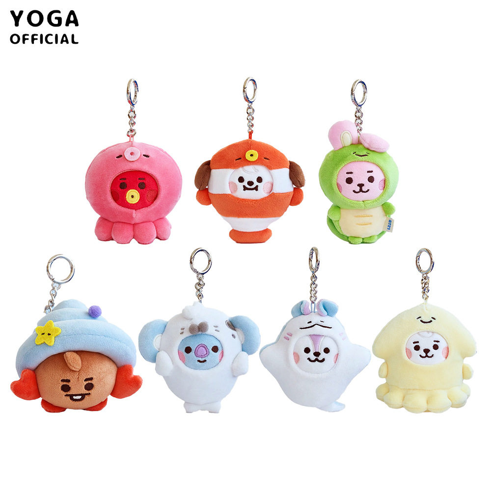 BT21 オーシャンフレンズ ぬいぐるみキーホルダー【BTS/BT21/ARIRANG】7種類