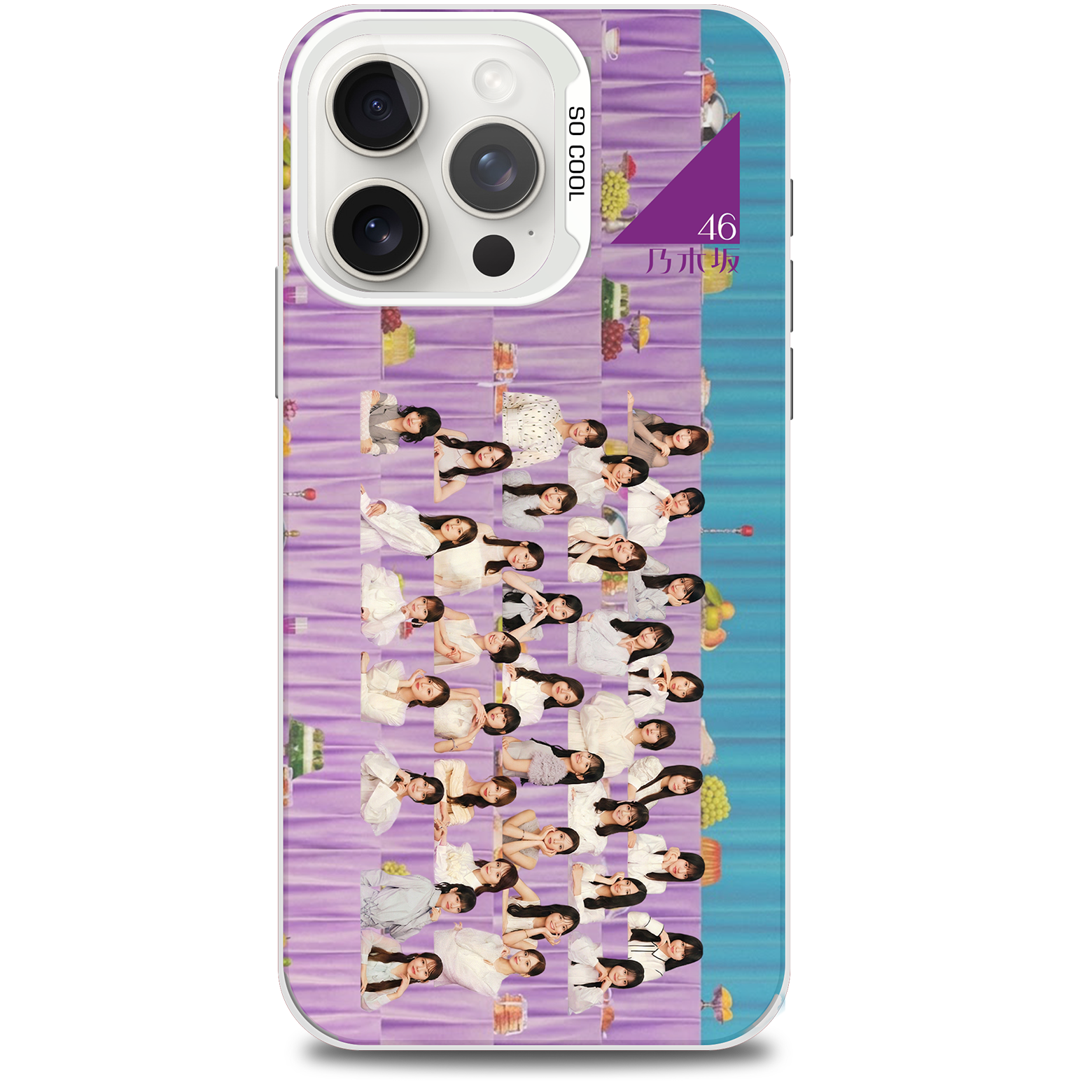 ミラースマホケース-銀【乃木坂46/My respect】