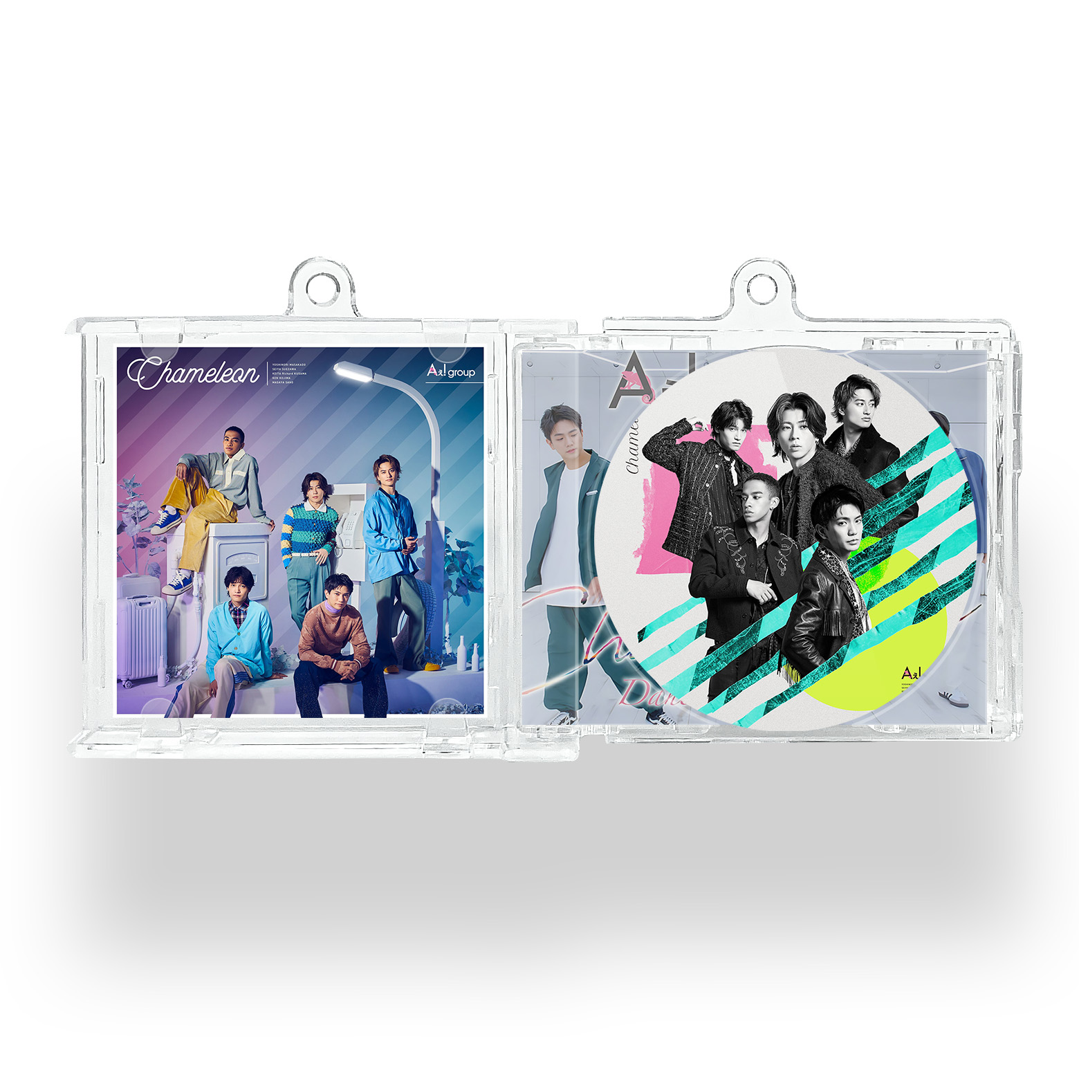 NFCミニCDキーリング【Aぇ! group/Chameleon】-YITOTO™推し活がもっと楽しくなる