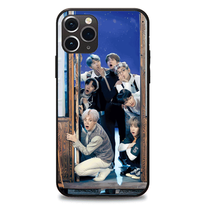 発光するスマートフォンケース 【BTS】8種類