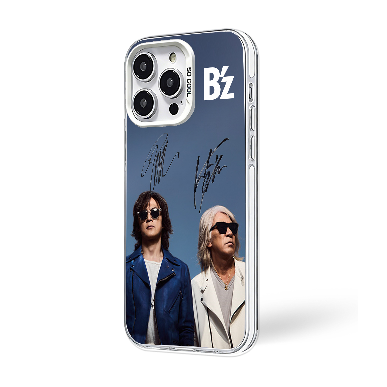 ミラースマホケース-銀【B'Z/FYOP】