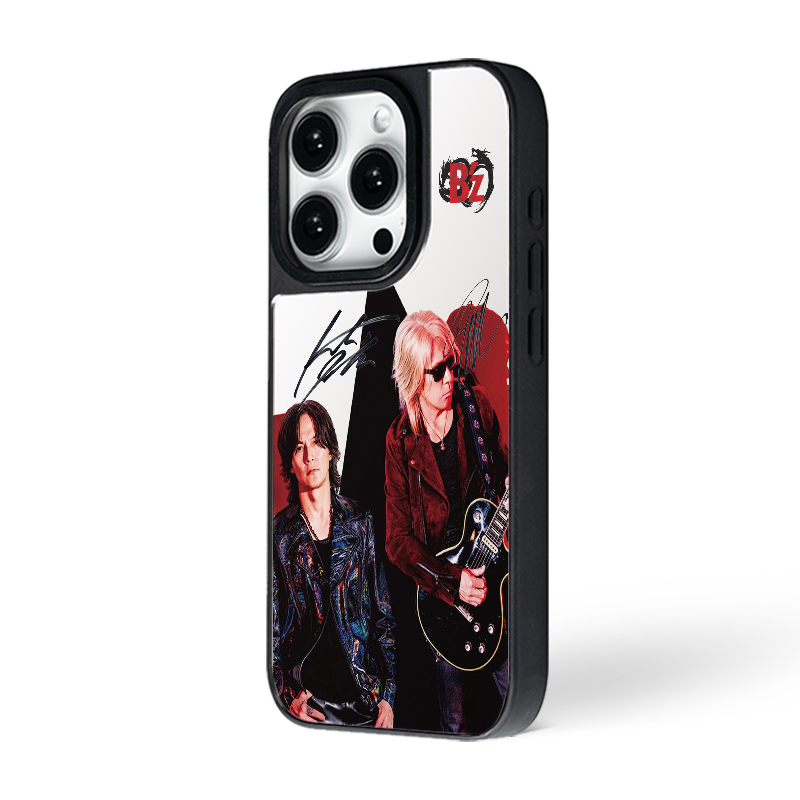 マットバンパー×ミラー スマホケース【B'z/FYOP】