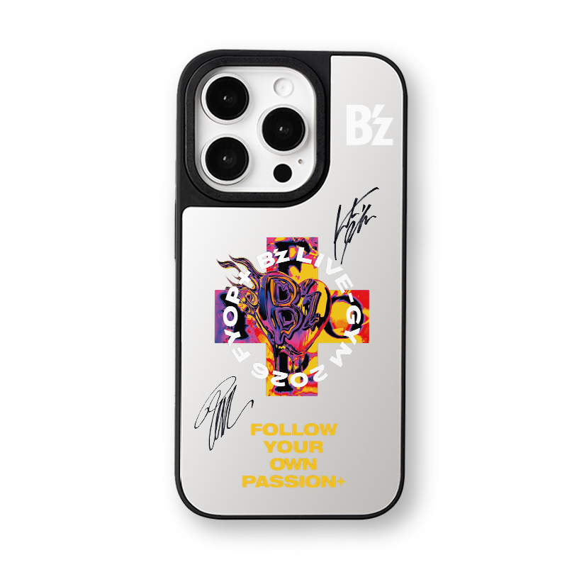 マットバンパー×ミラー スマホケース【B'z/FYOP】-B