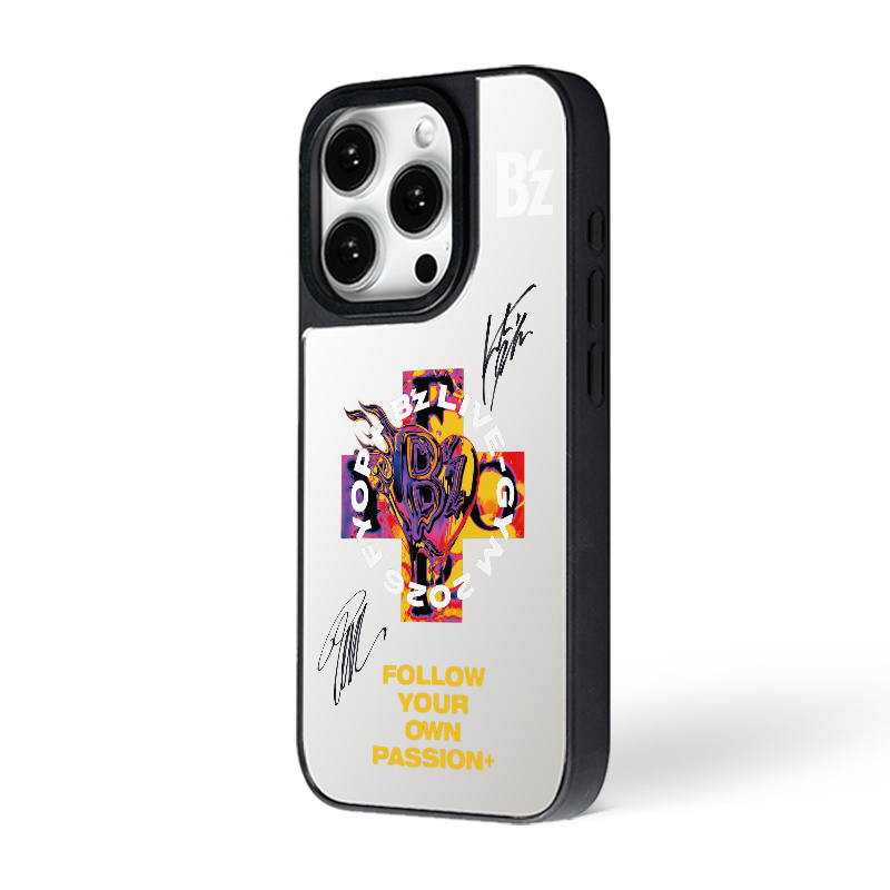 マットバンパー×ミラー スマホケース【B'z/FYOP】-B