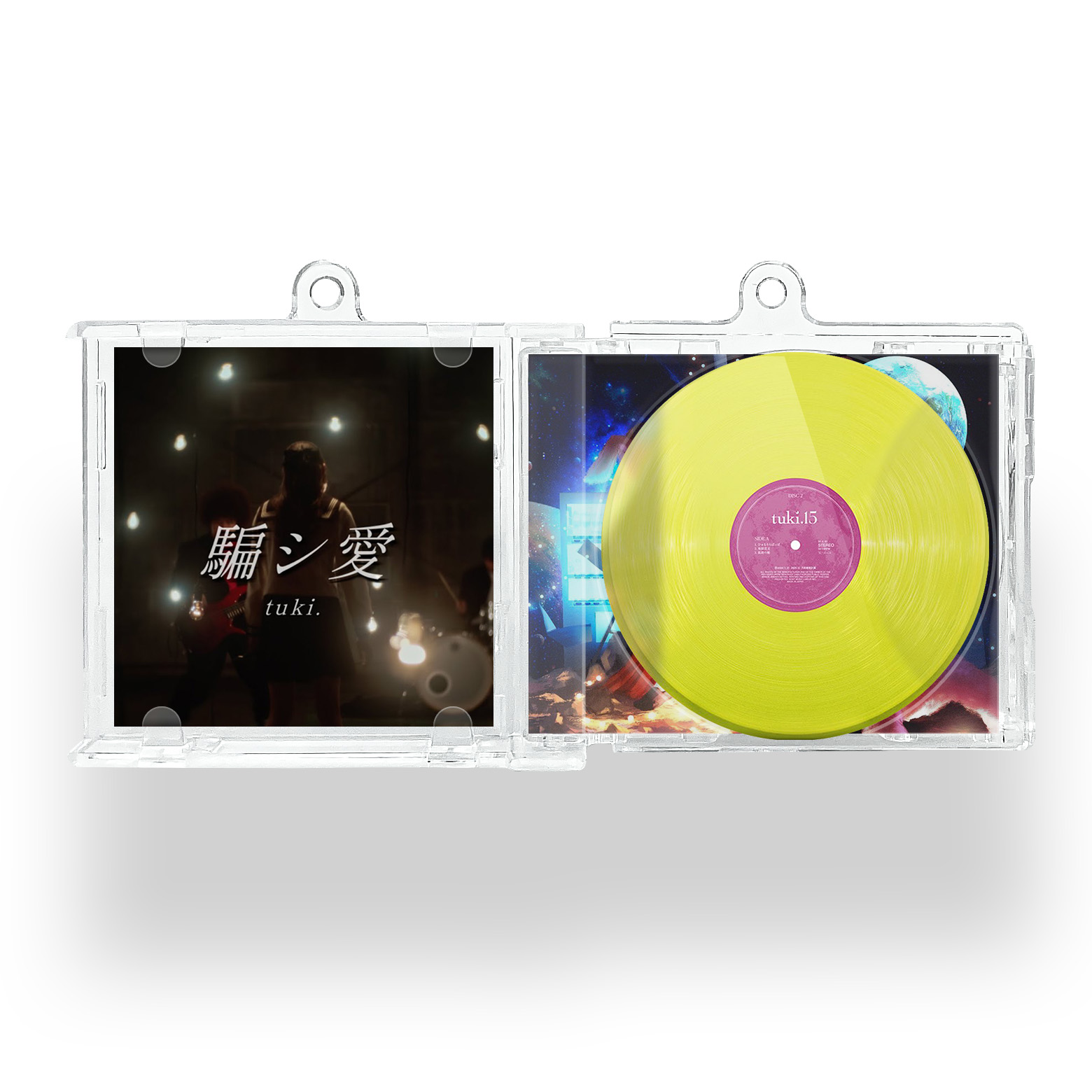 NFCミニCDキーリング【tuki./騙シ愛】-YITOTO™推し活がもっと楽しくなる