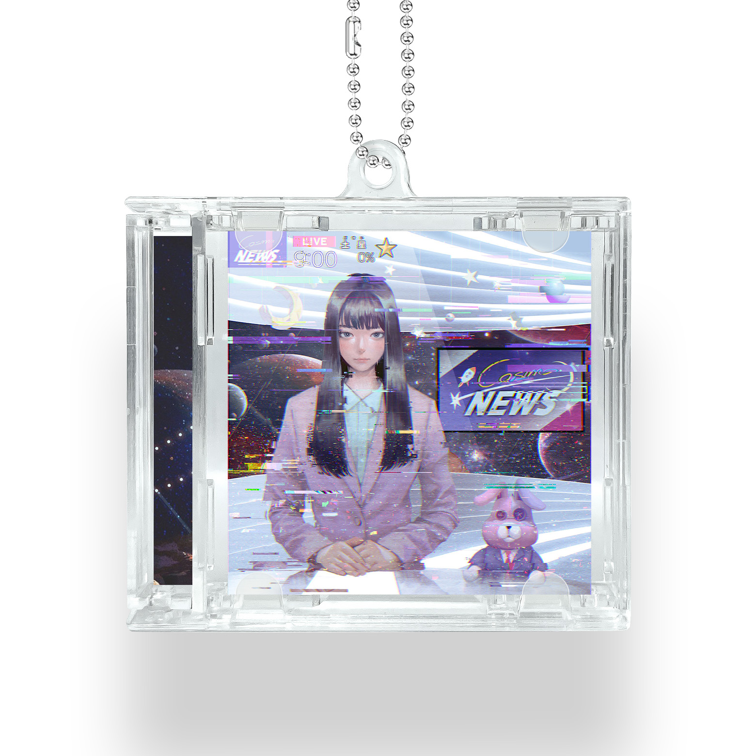 NFCミニCDキーリング【tuki./騙シ愛】-YITOTO™推し活がもっと楽しくなる