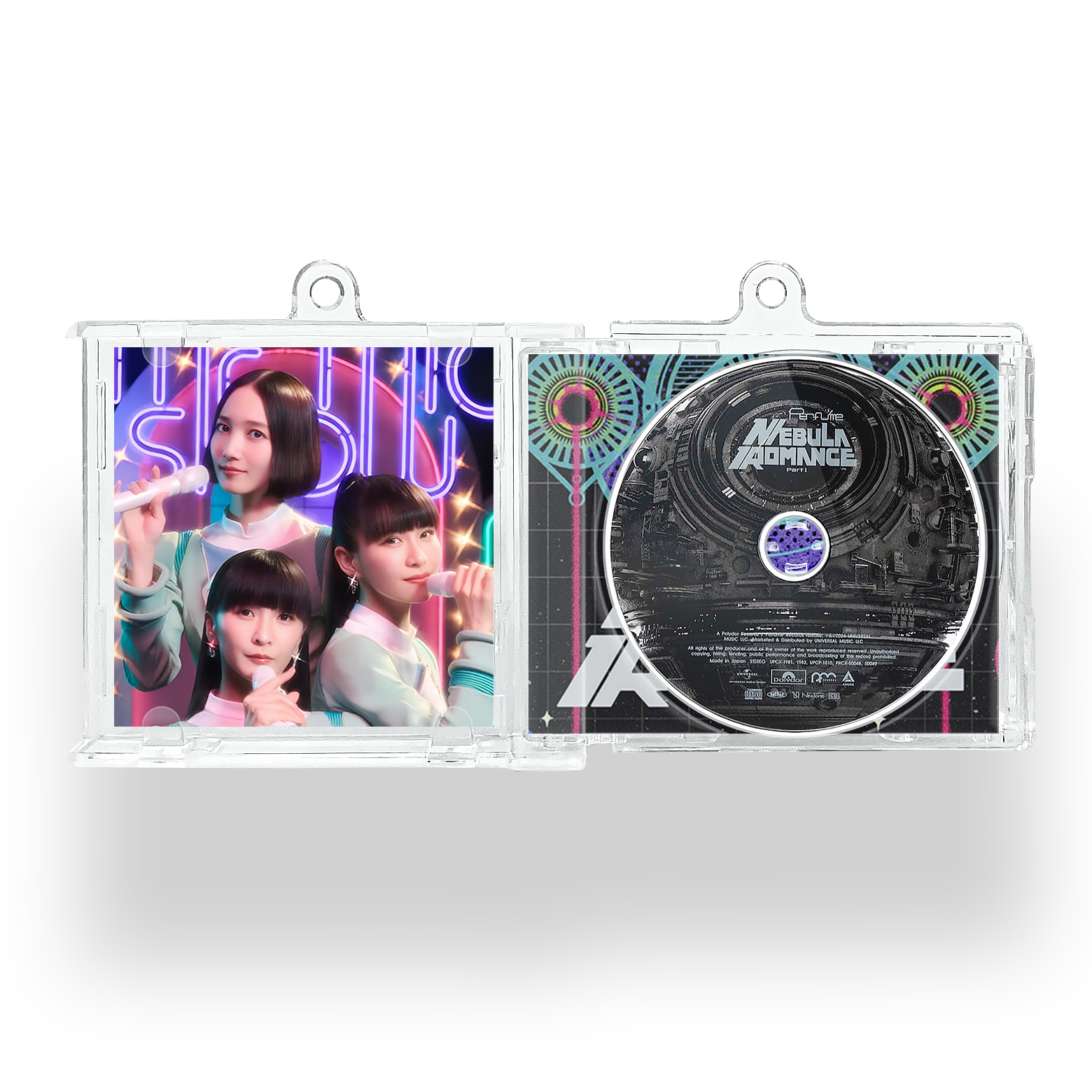 NFCミニCDキーリング【Perfume/ネビュラロマンス】