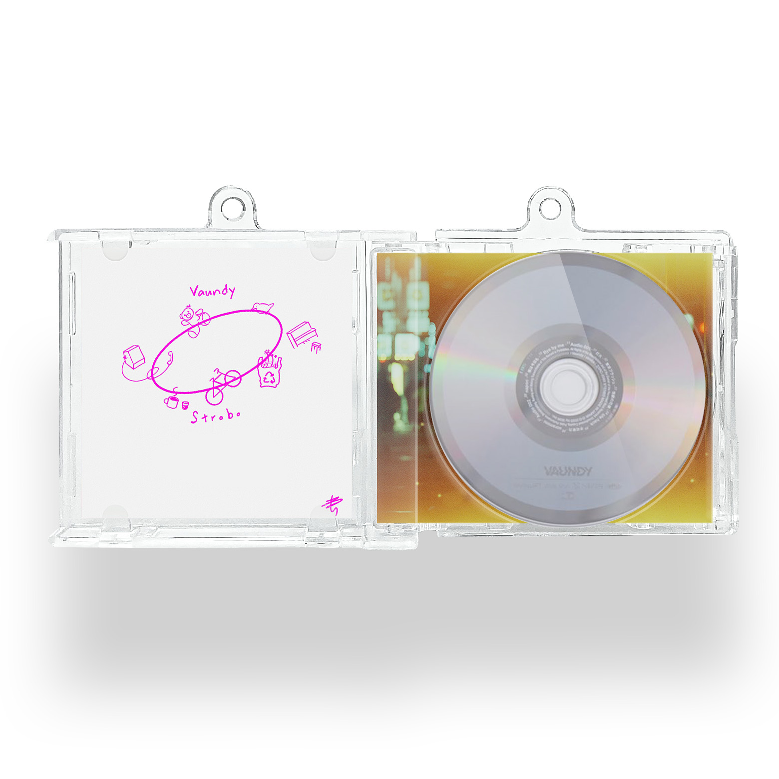 NFCミニCDキーリング【Vaundy/Strobo】-YITOTO™推し活がもっと楽しくなる