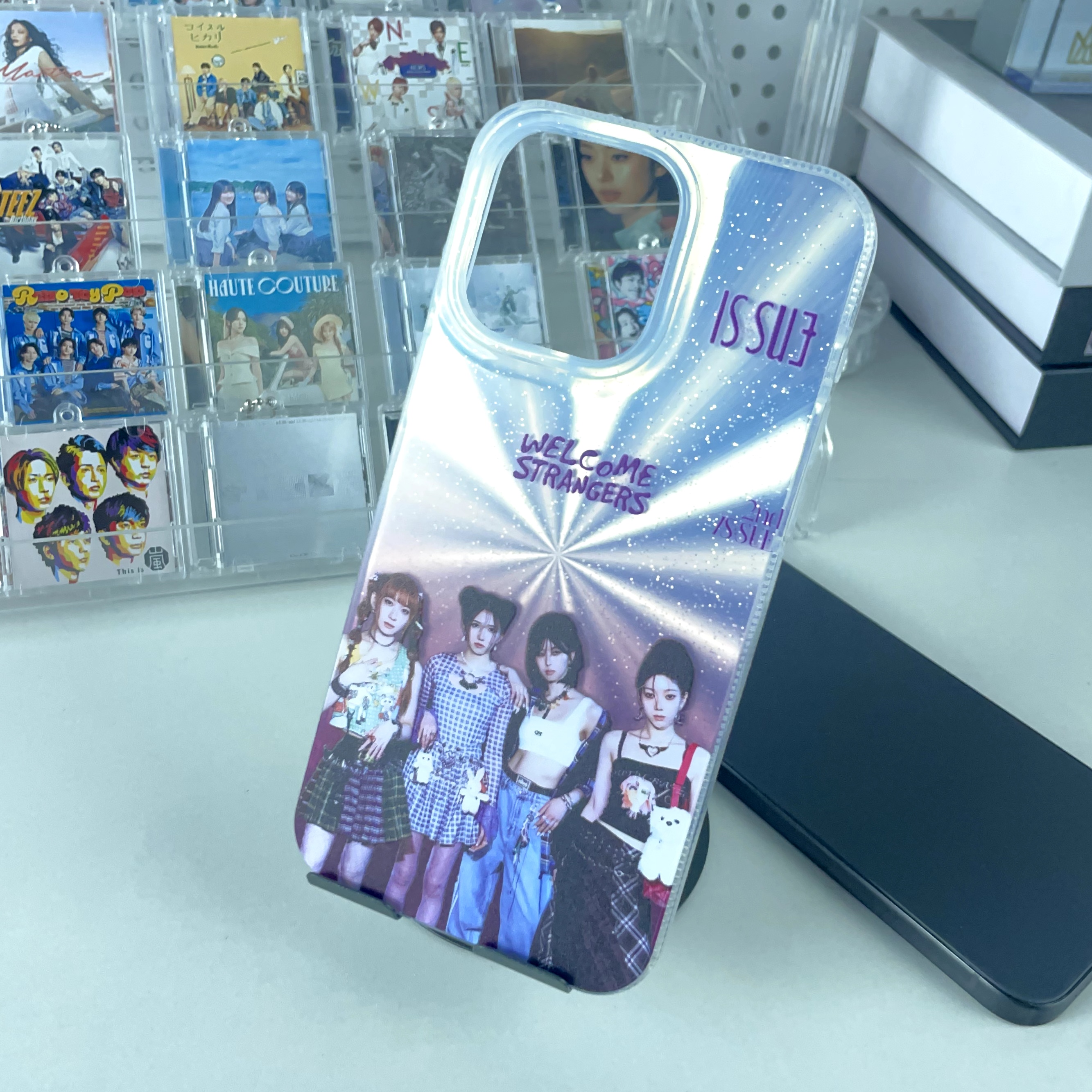 オーロラレーザーグラデーションスマートフォンケース【IS:SUE/Welcome Strangers ～2nd IS:SUE～】