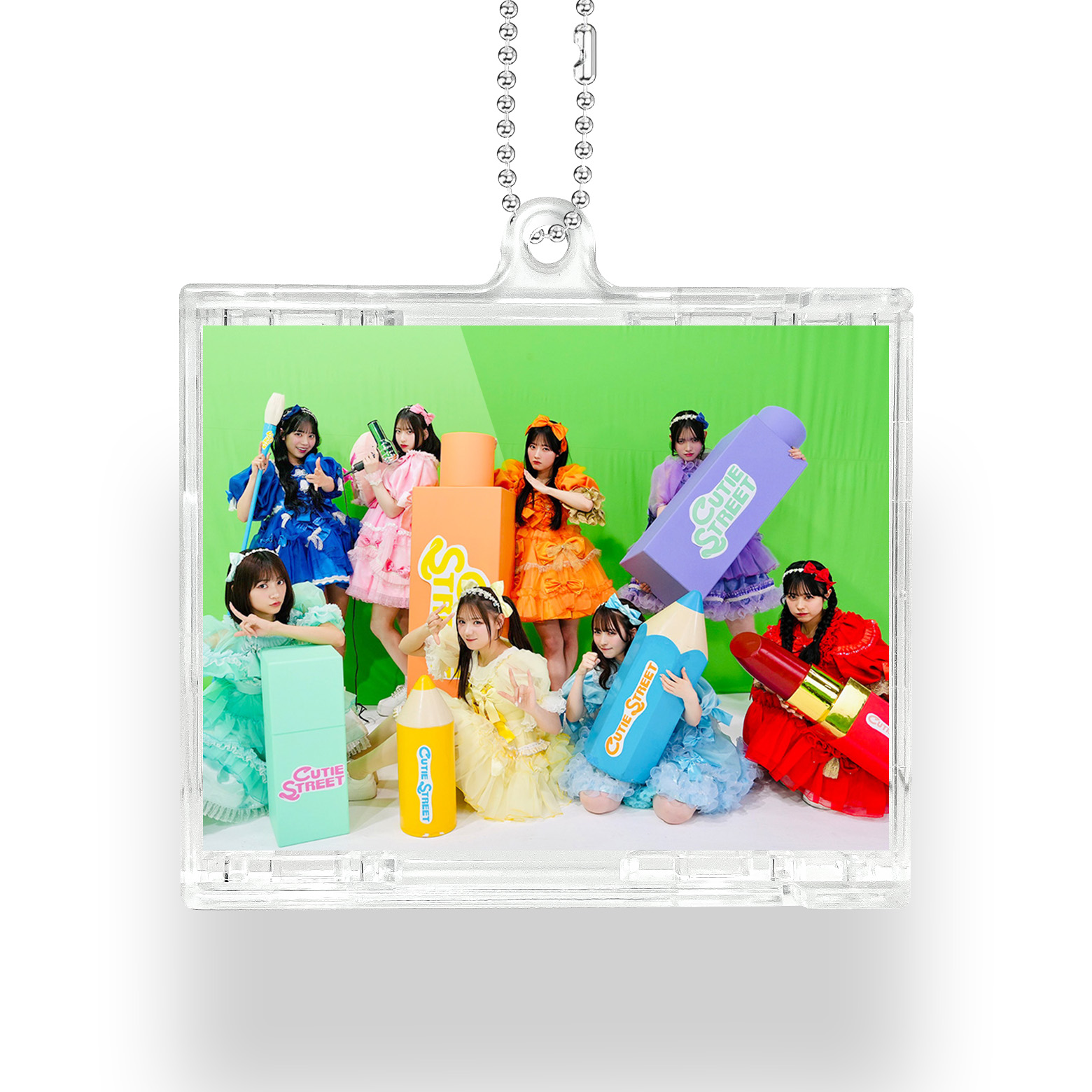 NFCミニCDキーリング【CUTIE STREET/ちきゅーめいくあっぷ計画】-YITOTO™推し活がもっと楽しくなる