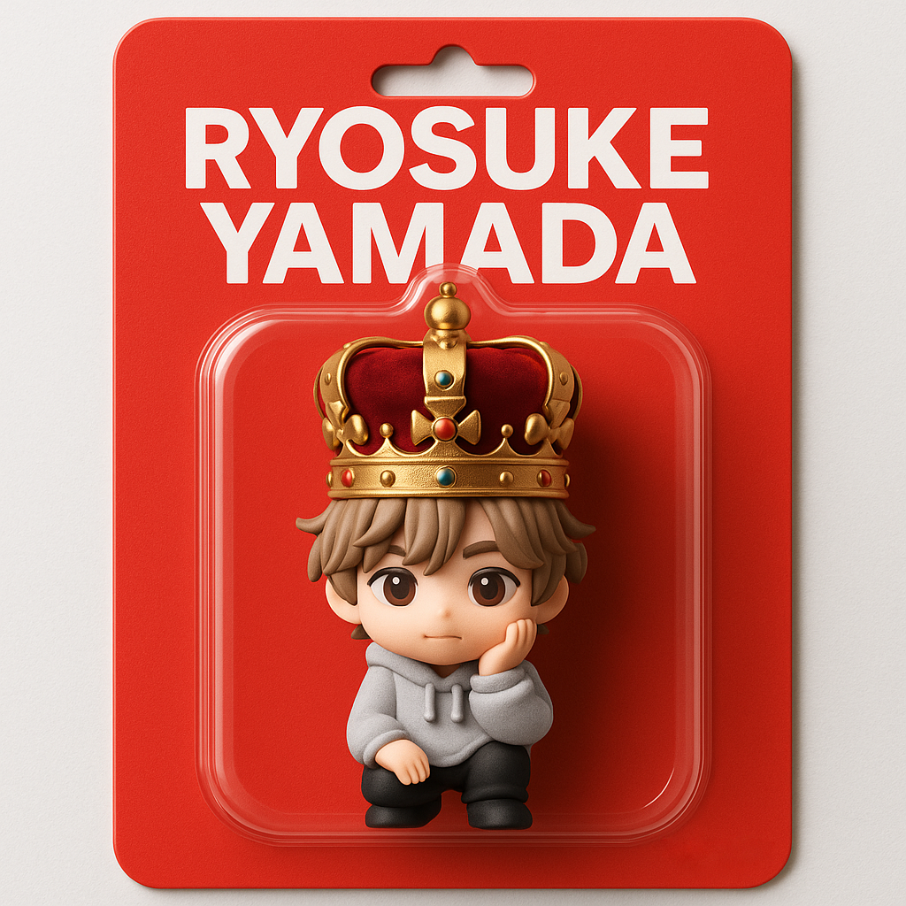 3Dかわいいぬいぐるみ【山田涼介Ryosuke Yamada/Hey!Say!Jump/RED】-YITOTO™推し活がもっと楽しくなる