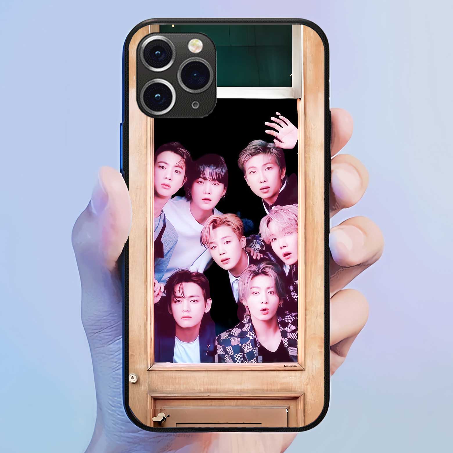 発光するスマートフォンケース 【BTS】8種類