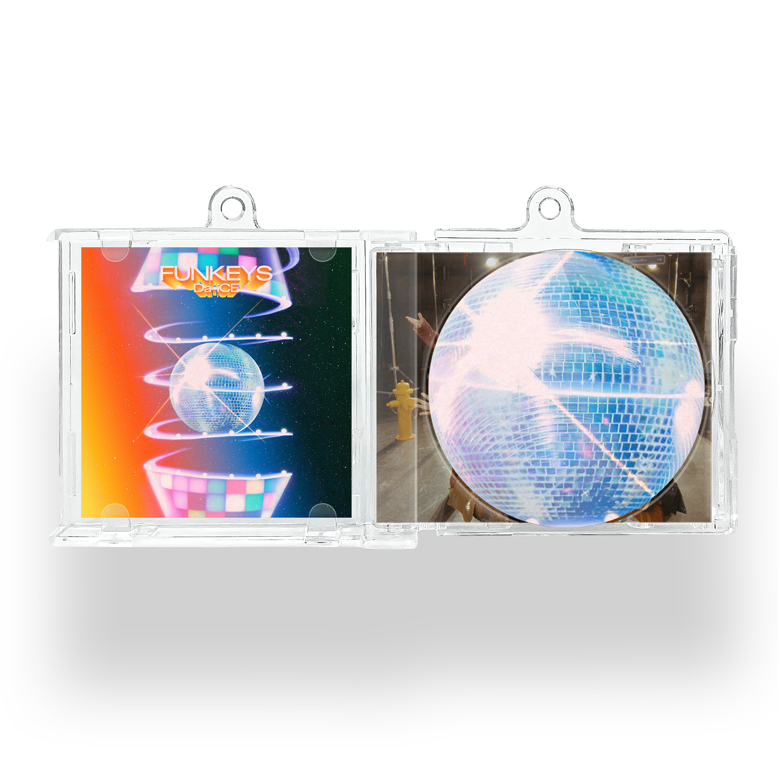 NFCミニCDキーリング【Da-iCE/FUNKEYS】-YITOTO™推し活がもっと楽しくなる