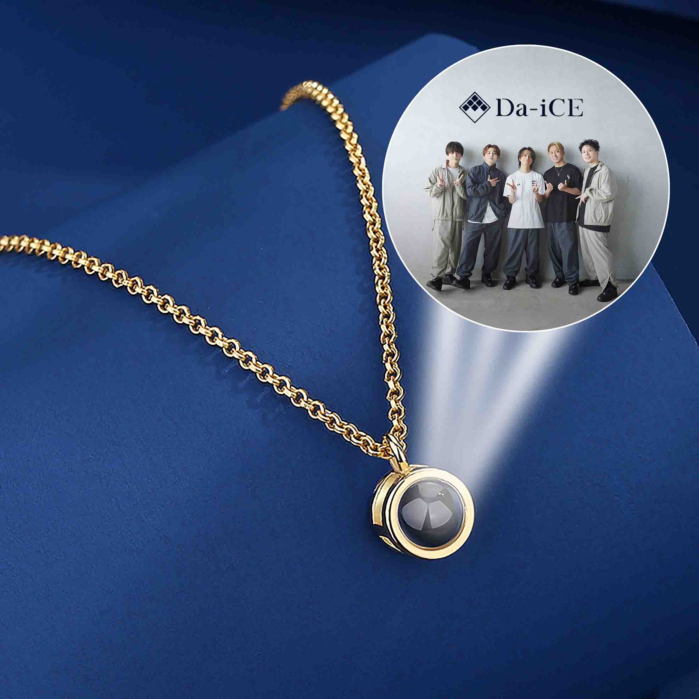 プロジェクションネックレス【Da-iCE】