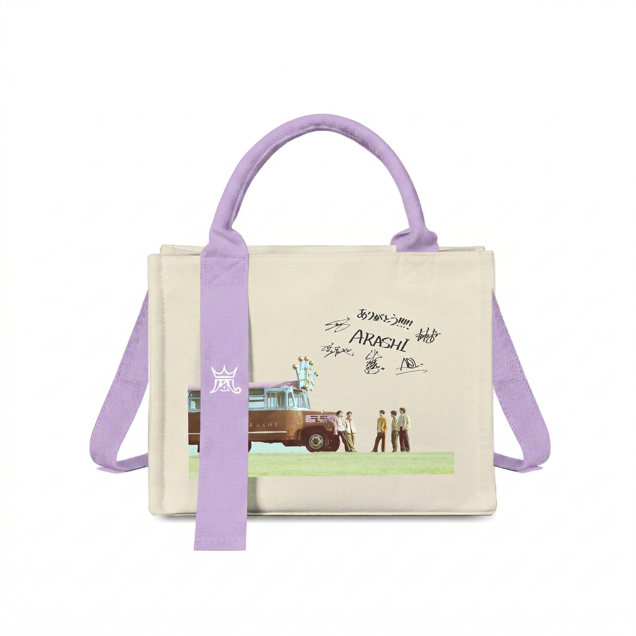 トートバッグキャンバスバッグ【嵐ARASHI/FIVE】5種類
