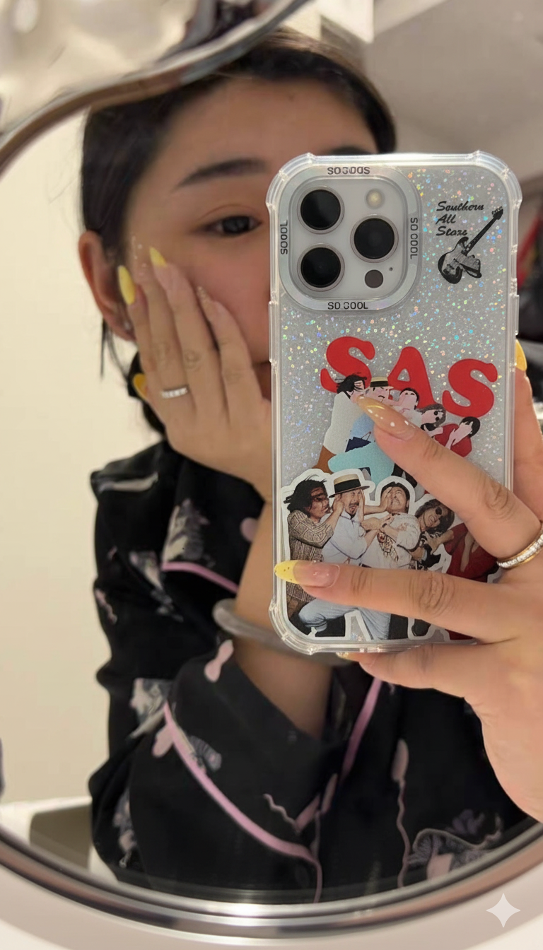 【サザンオールスターズ】 Oh-endan ホワイトバッグ エンブレムプリント サザンオールスターズ】 Oh-endan ホワイトバッグ エンブレムプリント