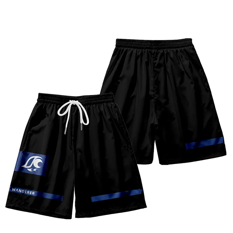 原神放浪者のプリントシャツ＆ショートパンツ