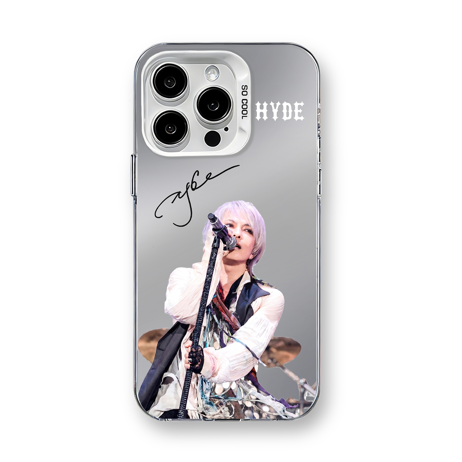 ミラースマホケース-銀【HYDE/JEKYLL】-YITOTO™推し活をクリエイティブに