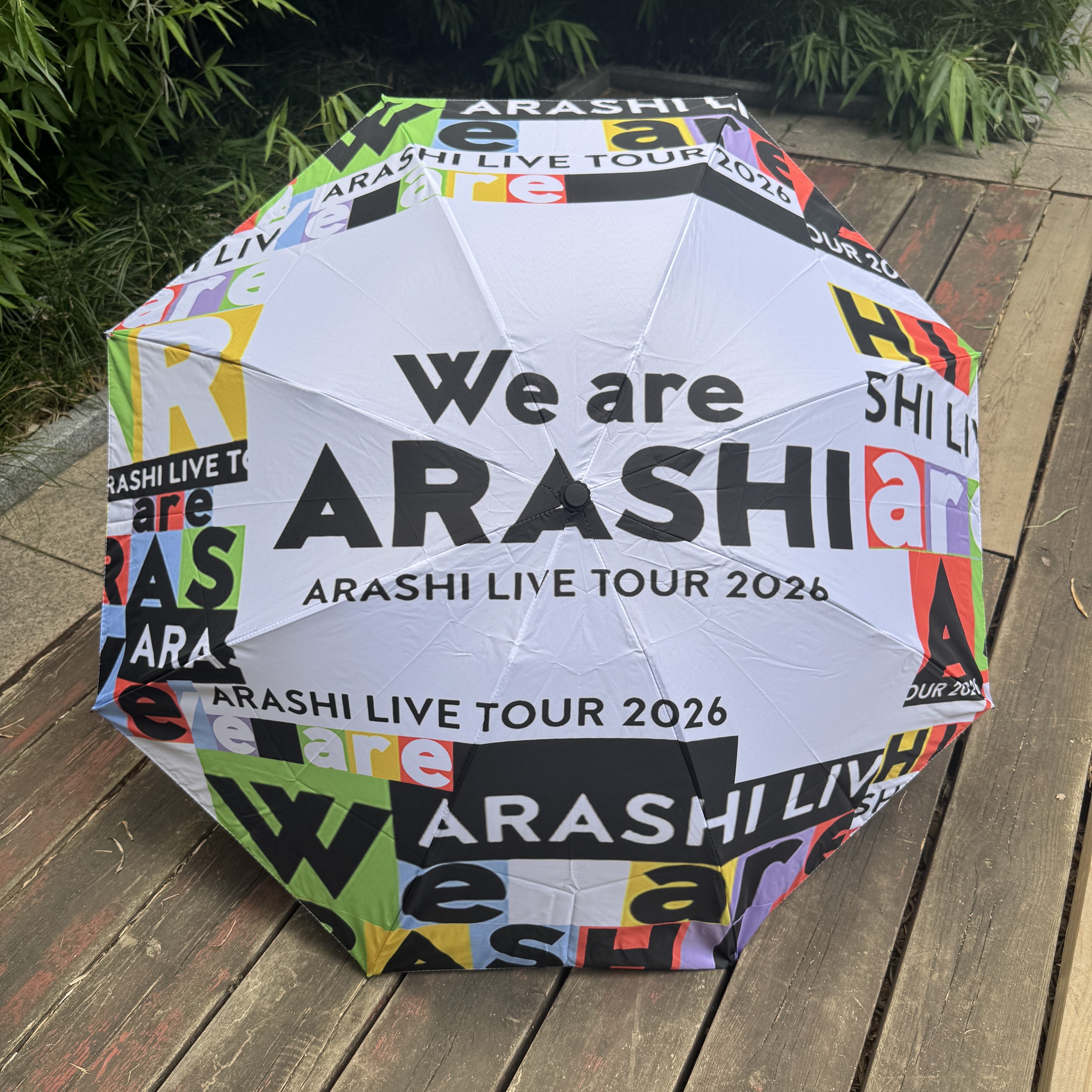 透光生地の三つ折り傘【嵐ARASHI/ARASHI LIVE TOUR 2026】-C