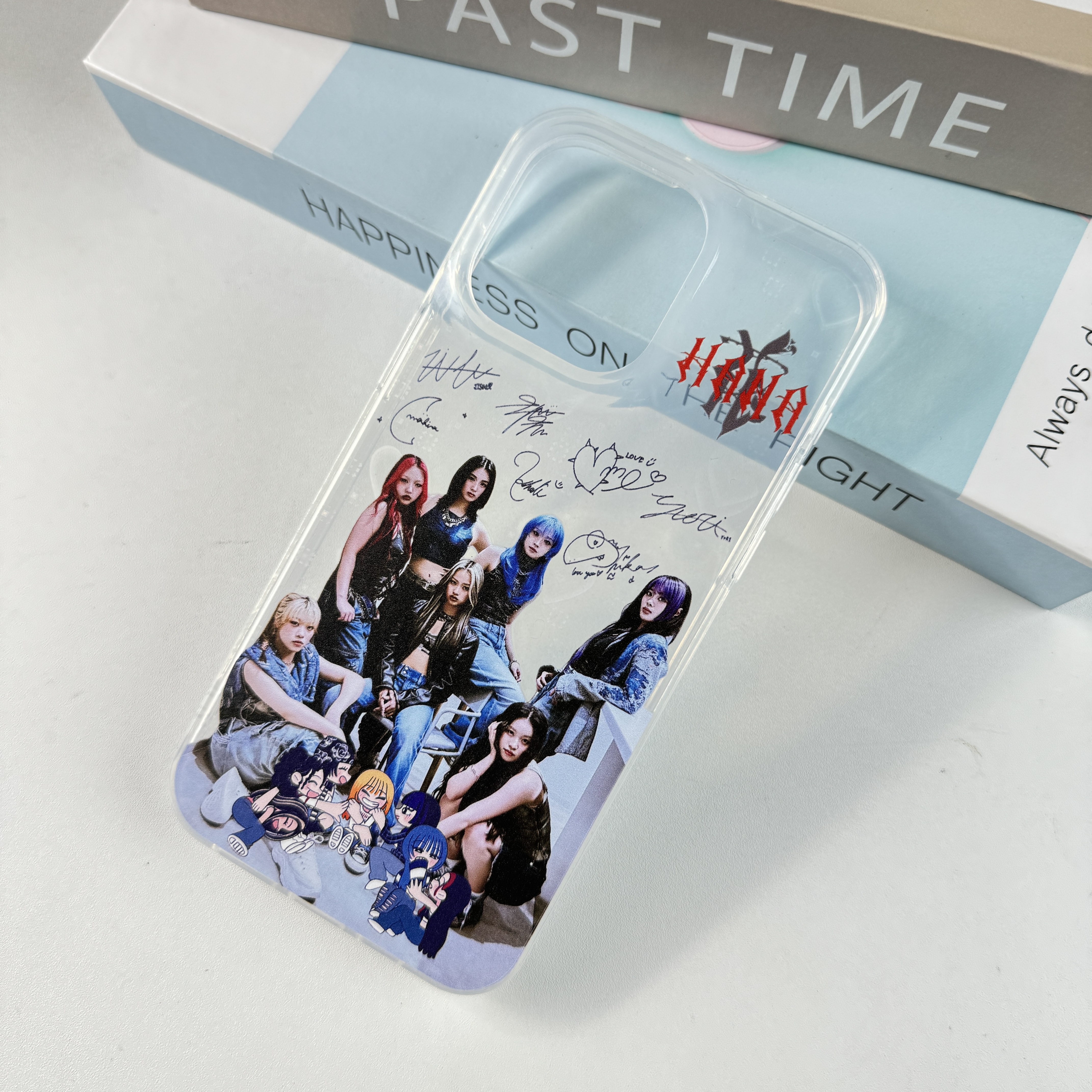 ハートレーザーグラデーションスマートフォンケース【HANA】