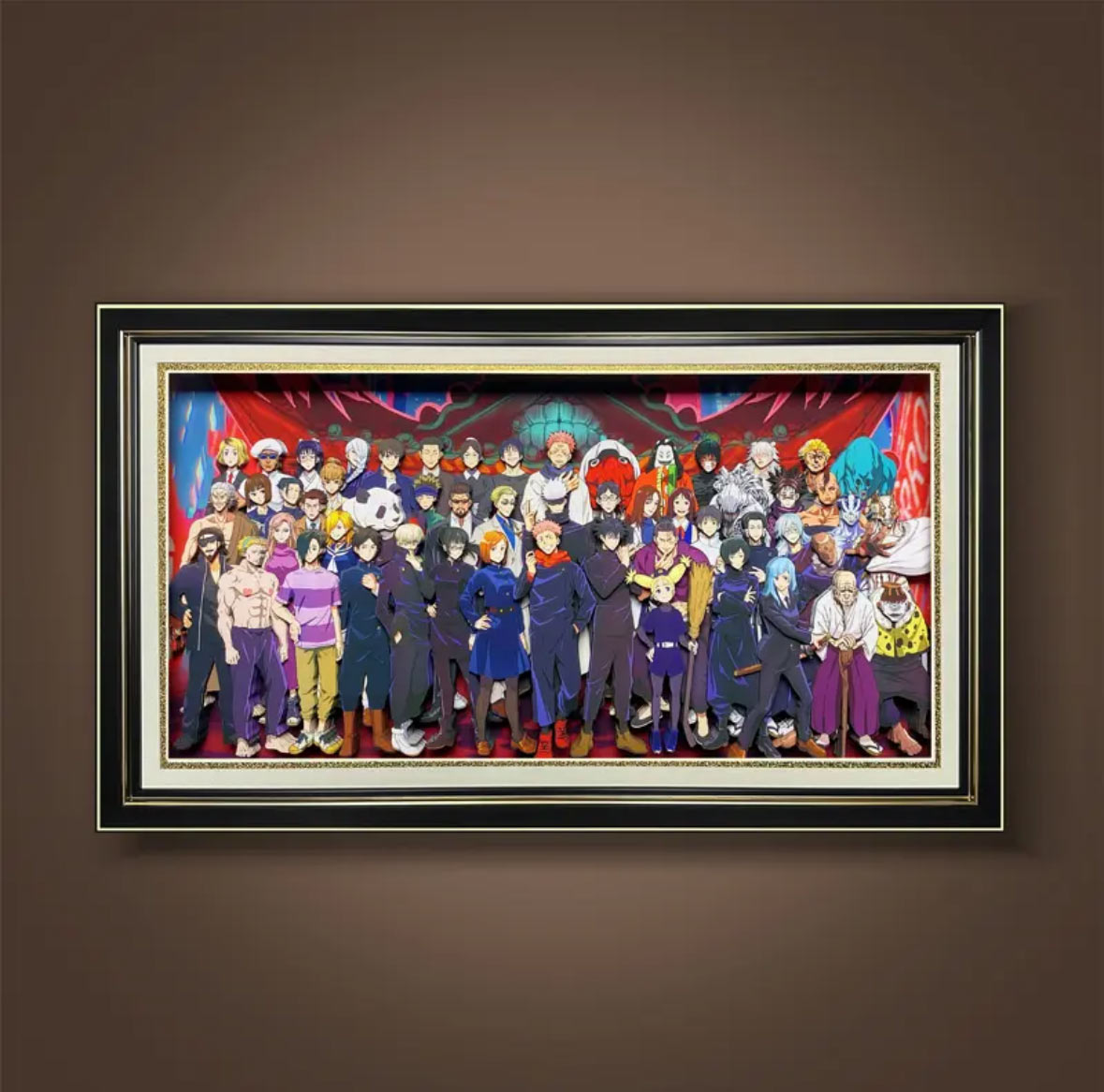 3D デコレーション絵 【呪術廻戦】全員の写真