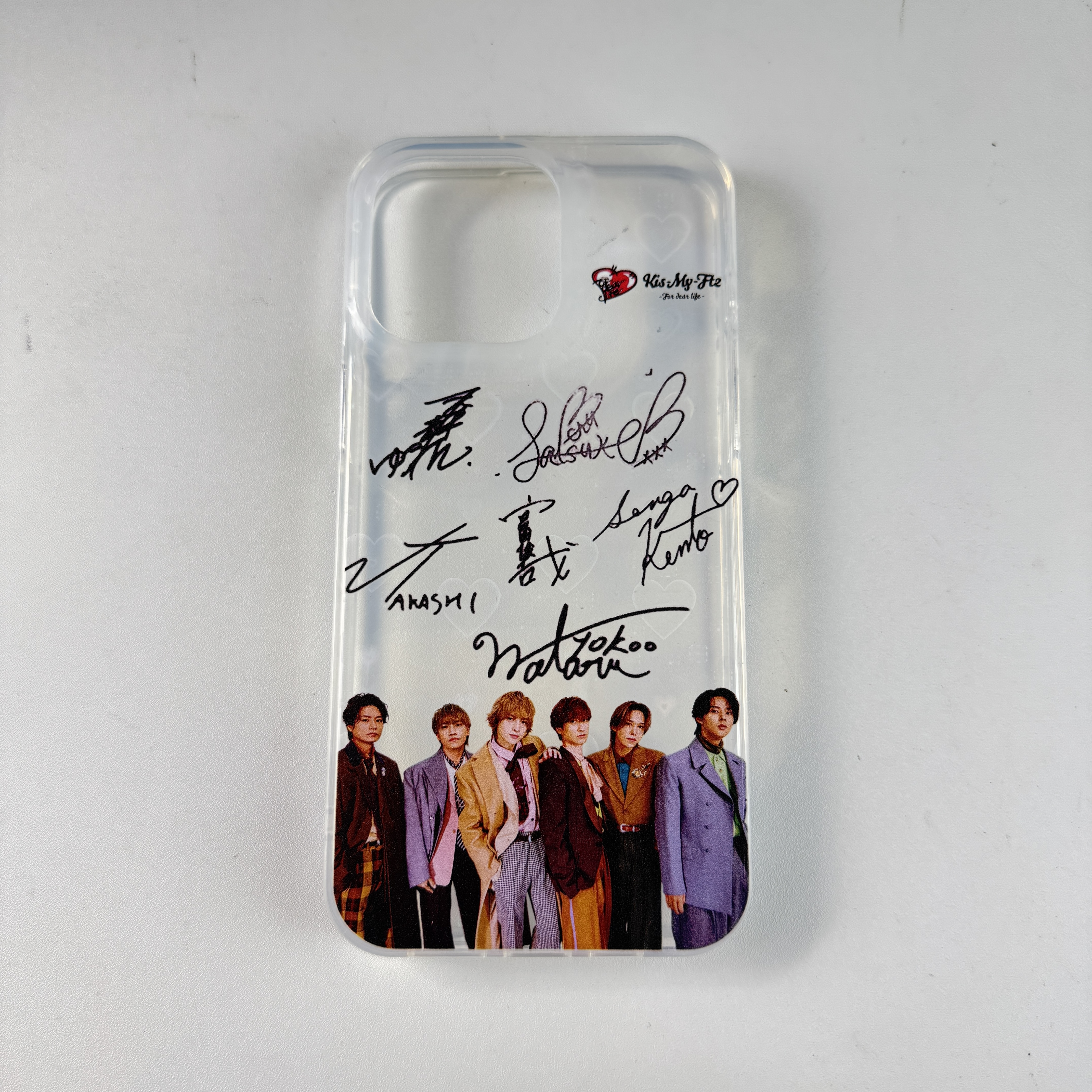 ハートレーザーグラデーションスマートフォンケース【Kis-My-Ft2/&Joy】