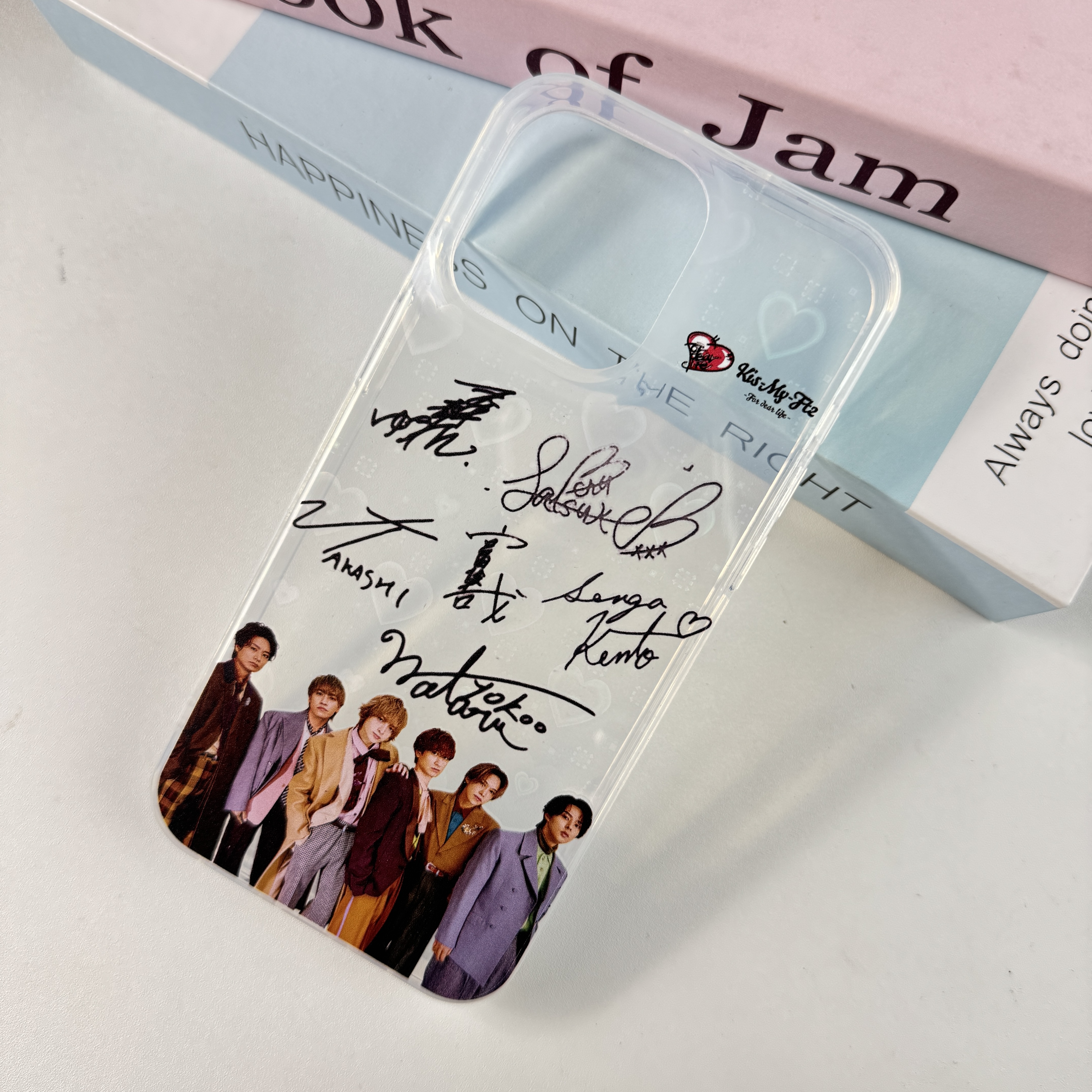 ハートレーザーグラデーションスマートフォンケース【Kis-My-Ft2/&Joy】