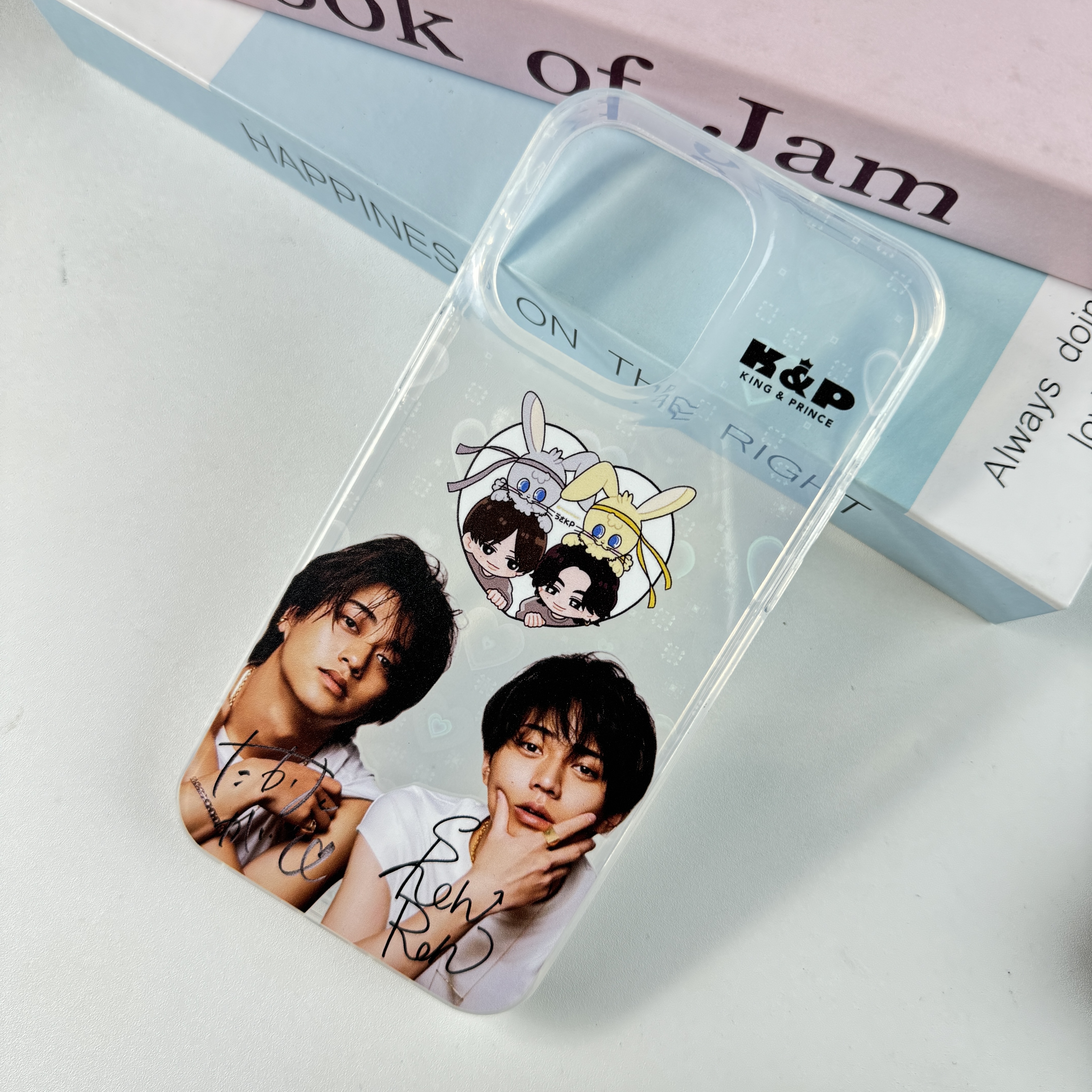 ハートレーザーグラデーションスマートフォンケース【King & Prince/STARRING】