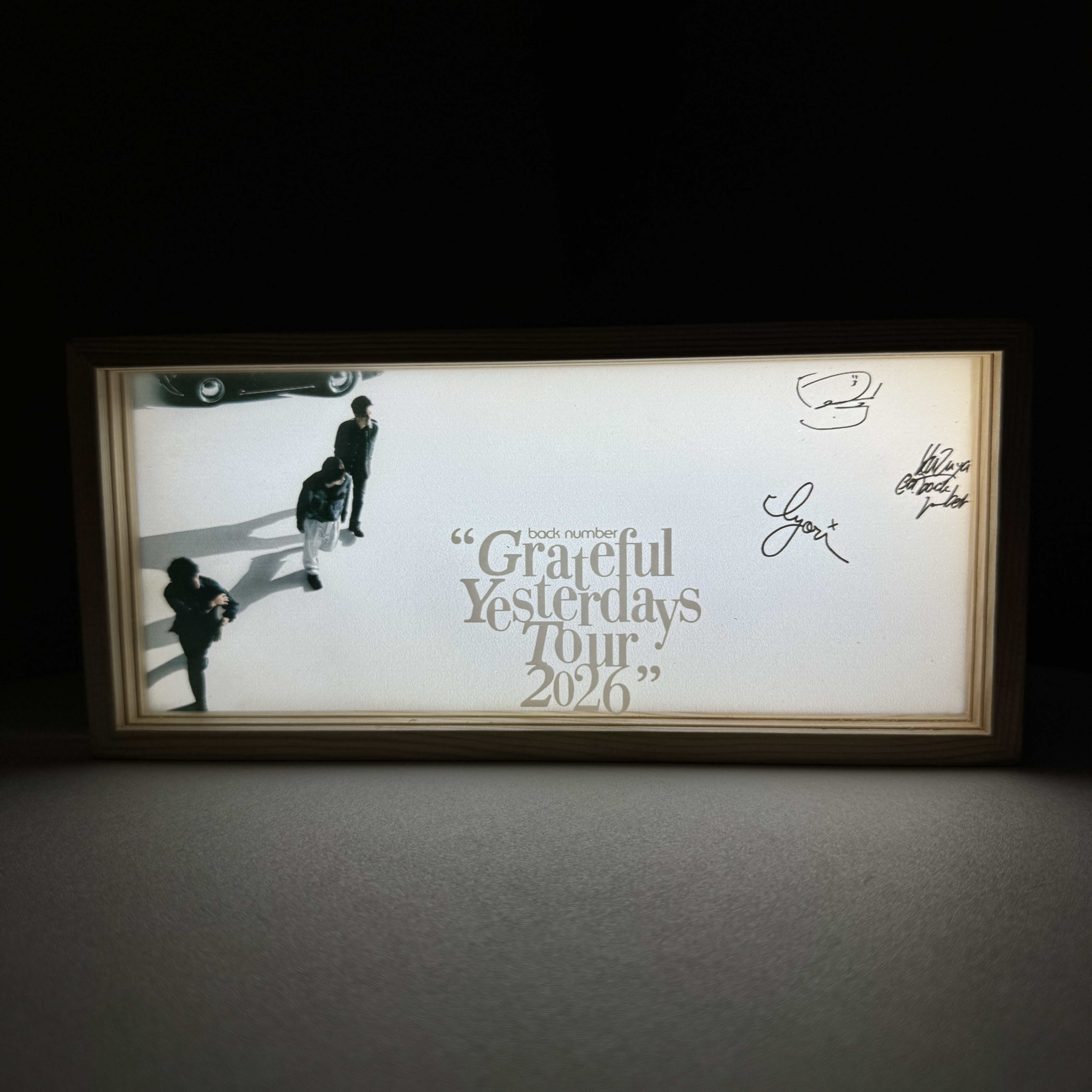 3Dナイトライト【back number/Grateful Yesterdays Tour 2026】
