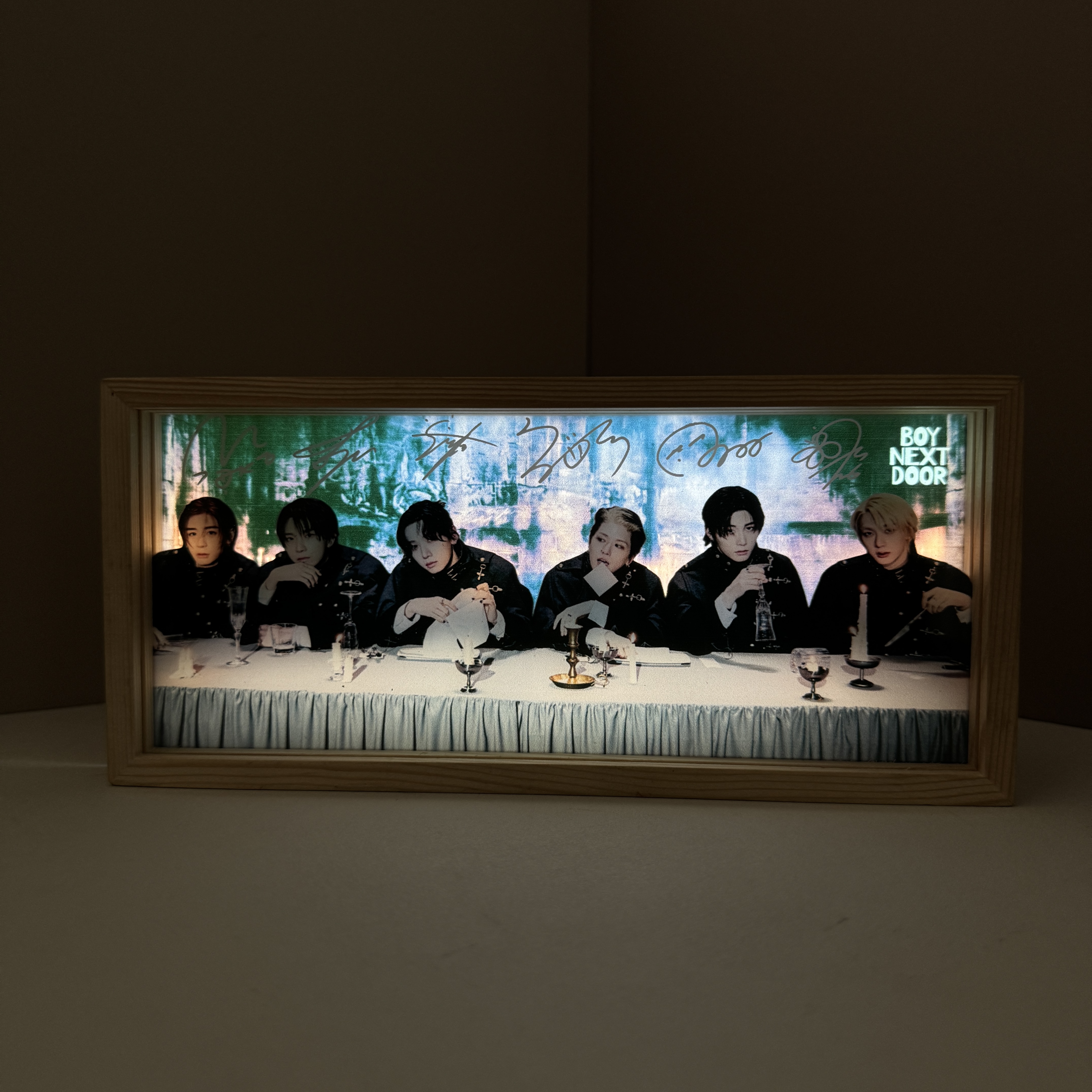3Dナイトライト【BOYNEXTDOOR/HOME】