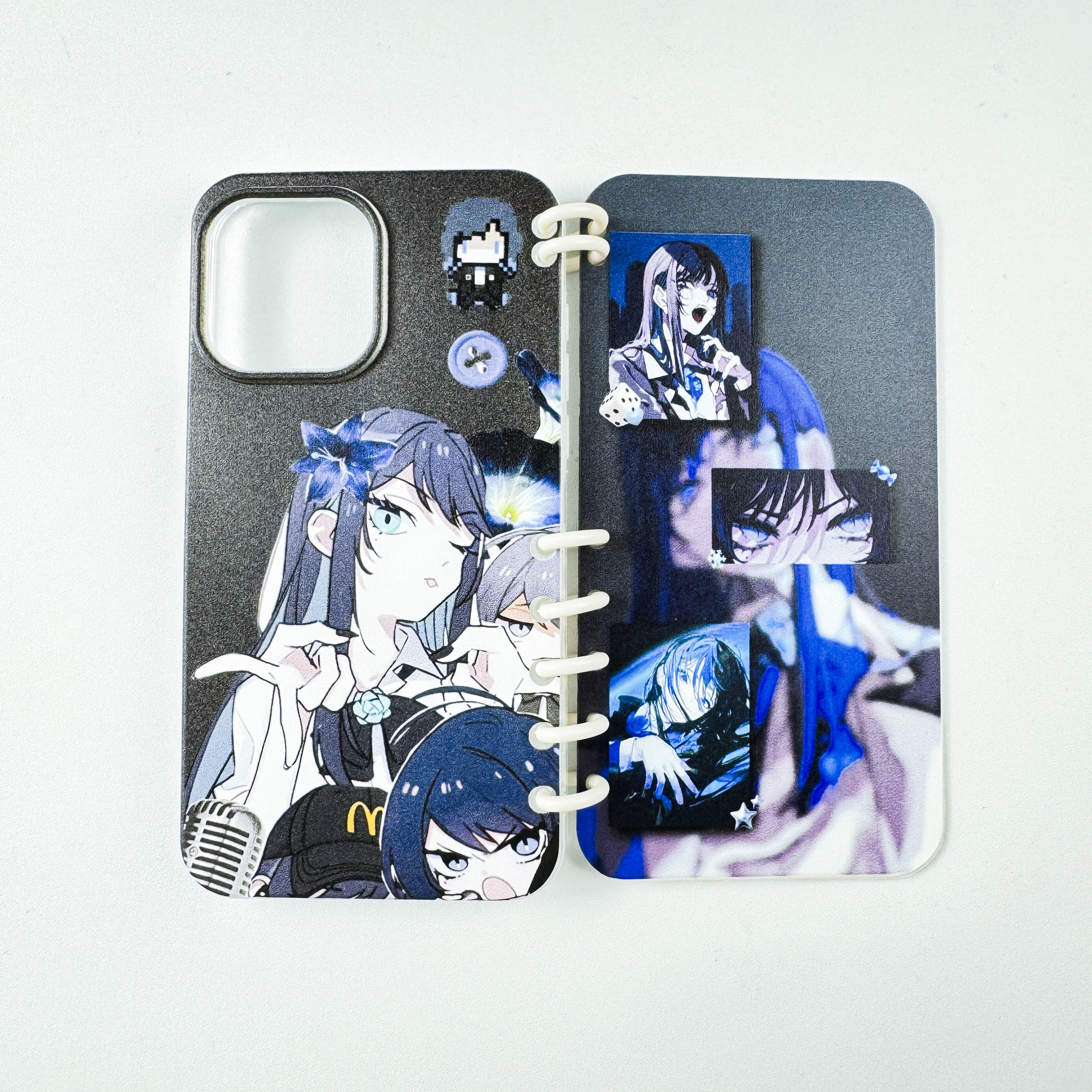 ノート型スマートフォンケース【Ado】-B-YITOTO™推し活がもっと楽しくなる