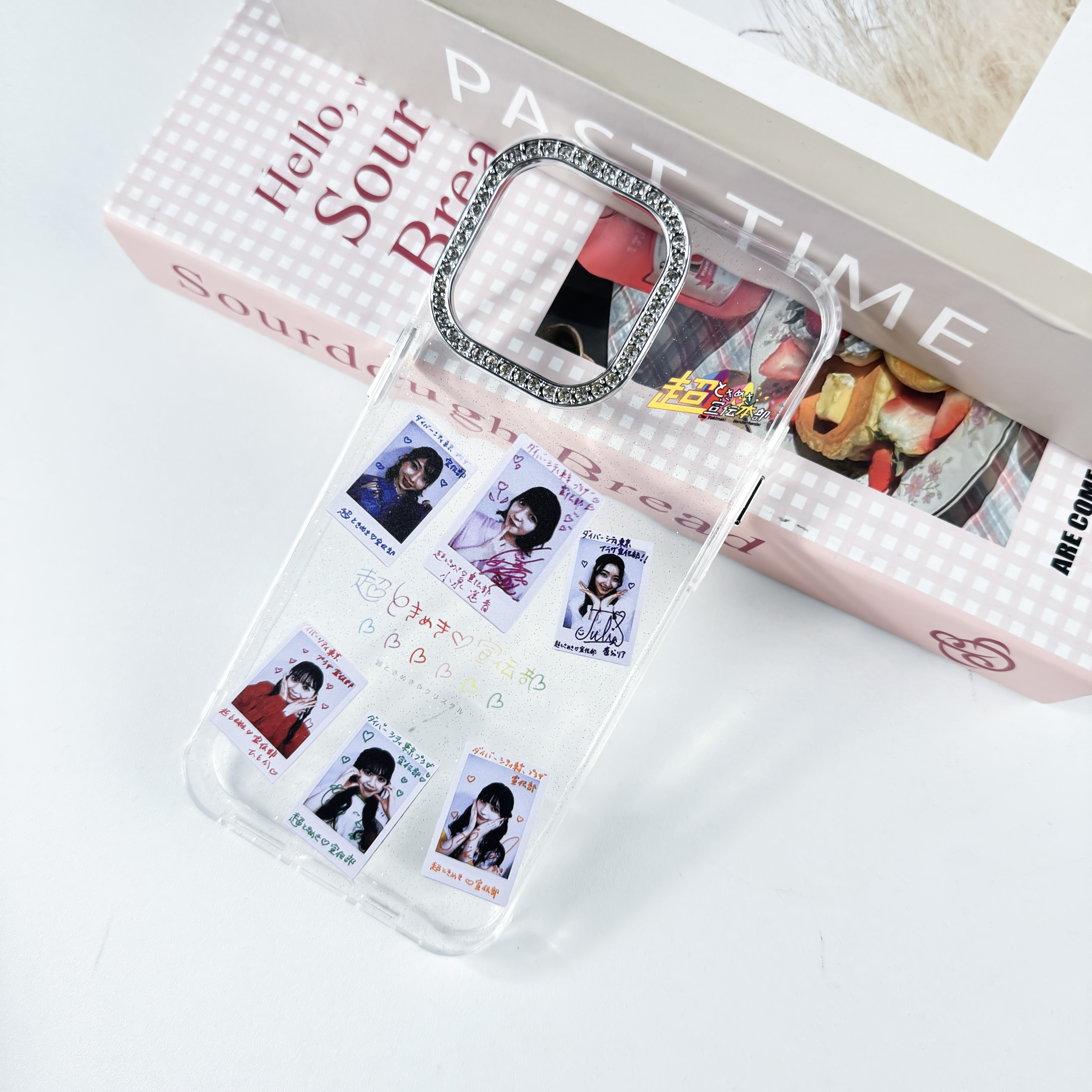 ハートレーザーグラデーションスマートフォンケース【超ときめき♡宣伝部/あっち向いてキュン】