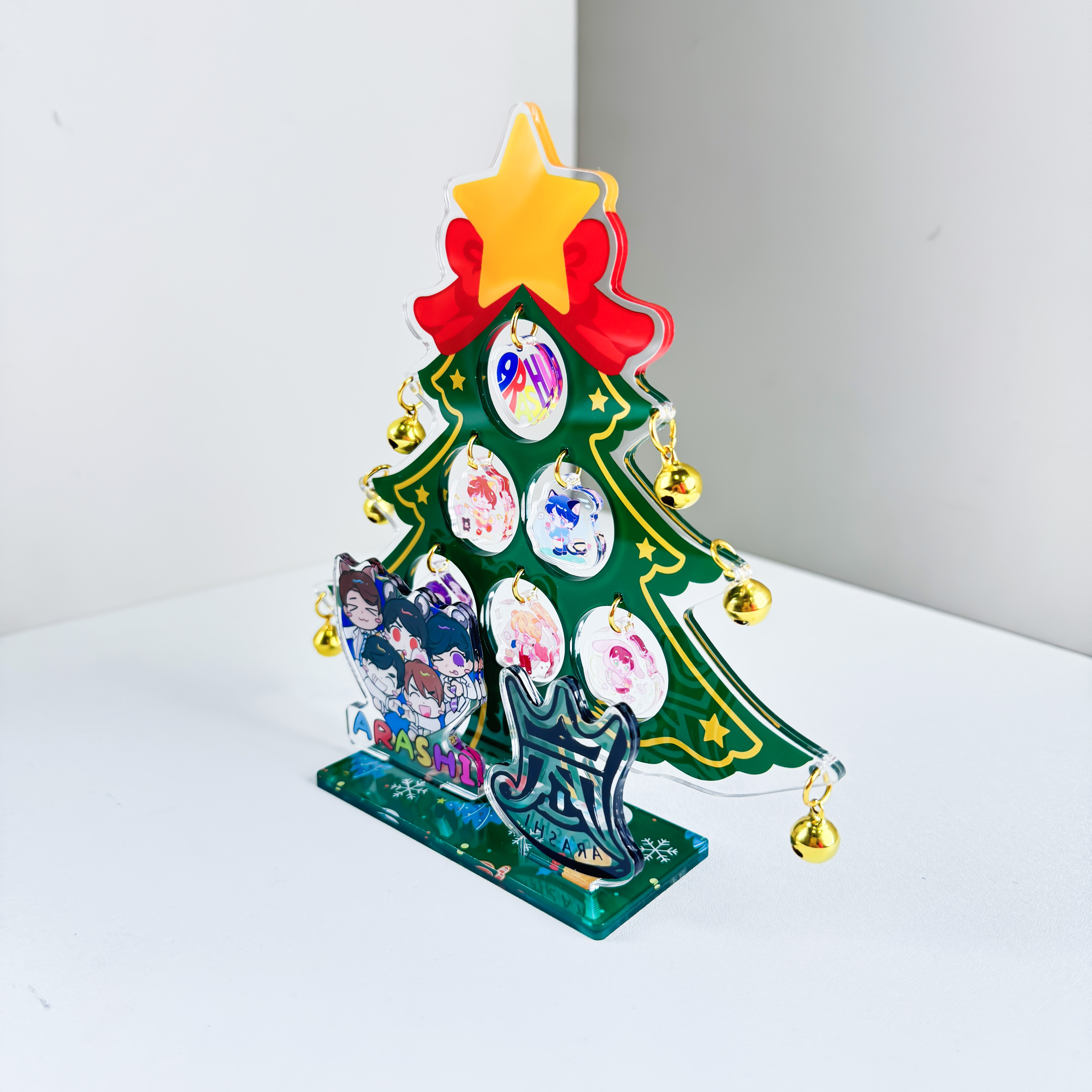 小さなクリスマスツリーDIY飾り【嵐ARASHI】