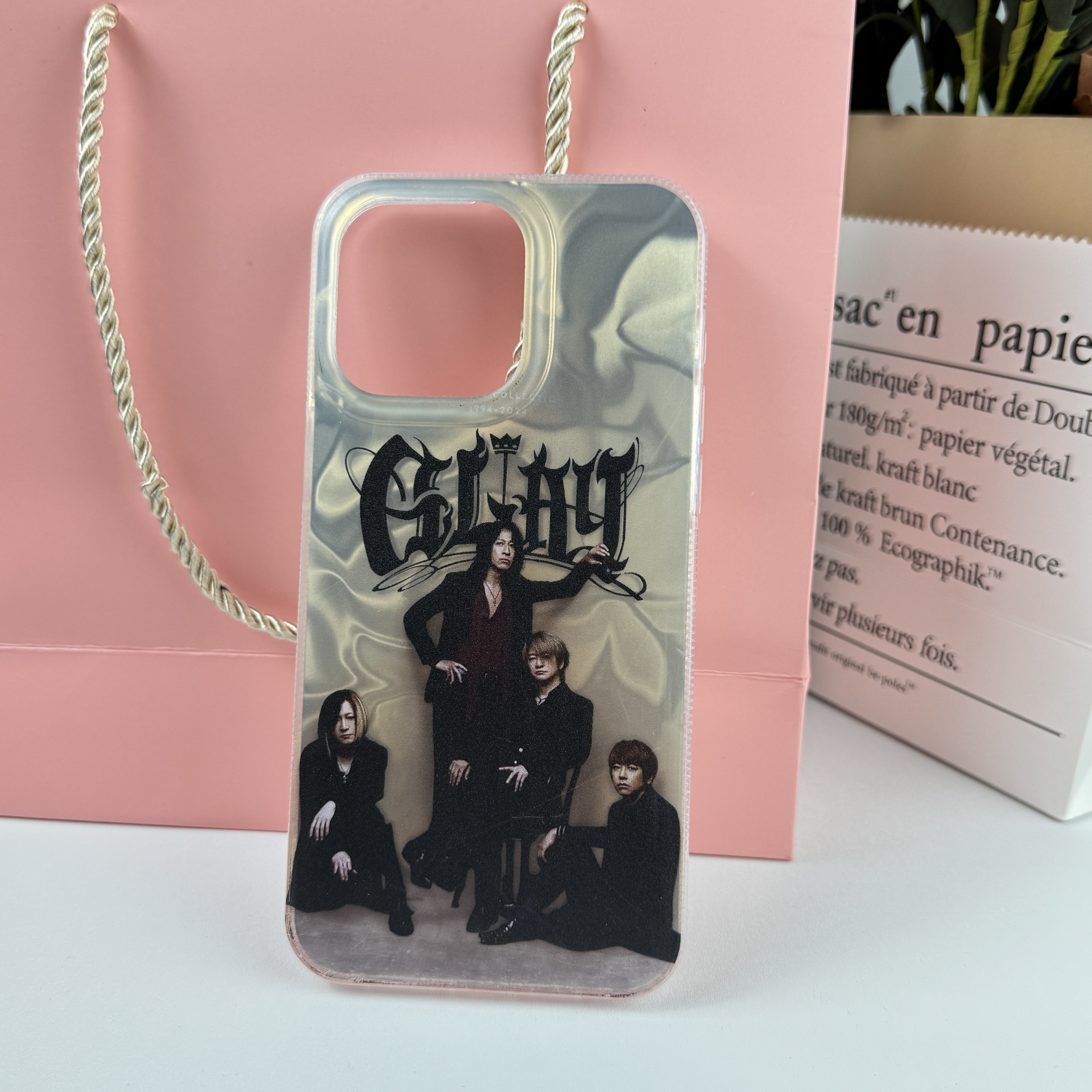 レーザーグラデーションスマートフォンケース【GLAY】