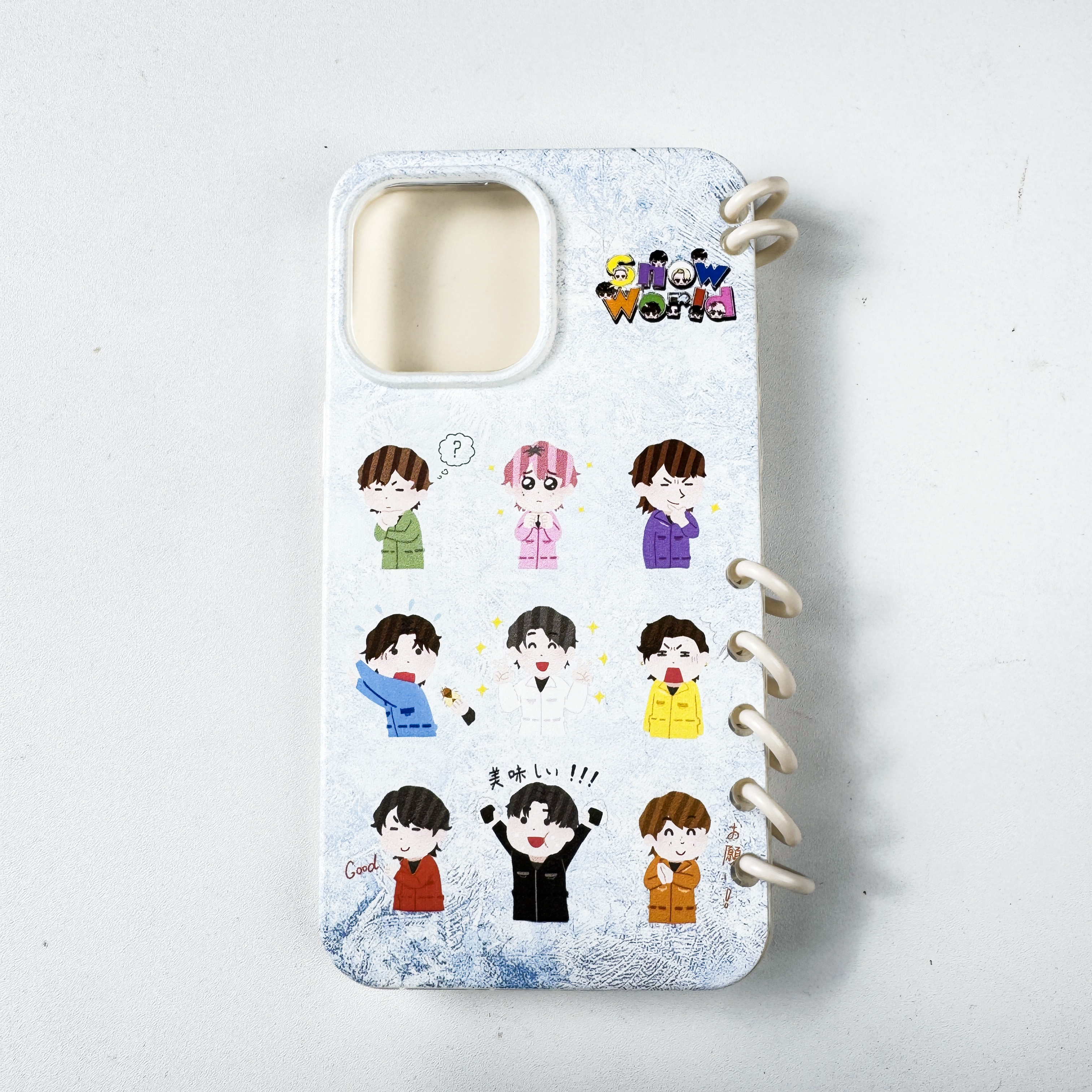 ノート型スマートフォンケース【SnowMan】-YITOTO™推し活がもっと楽しくなる