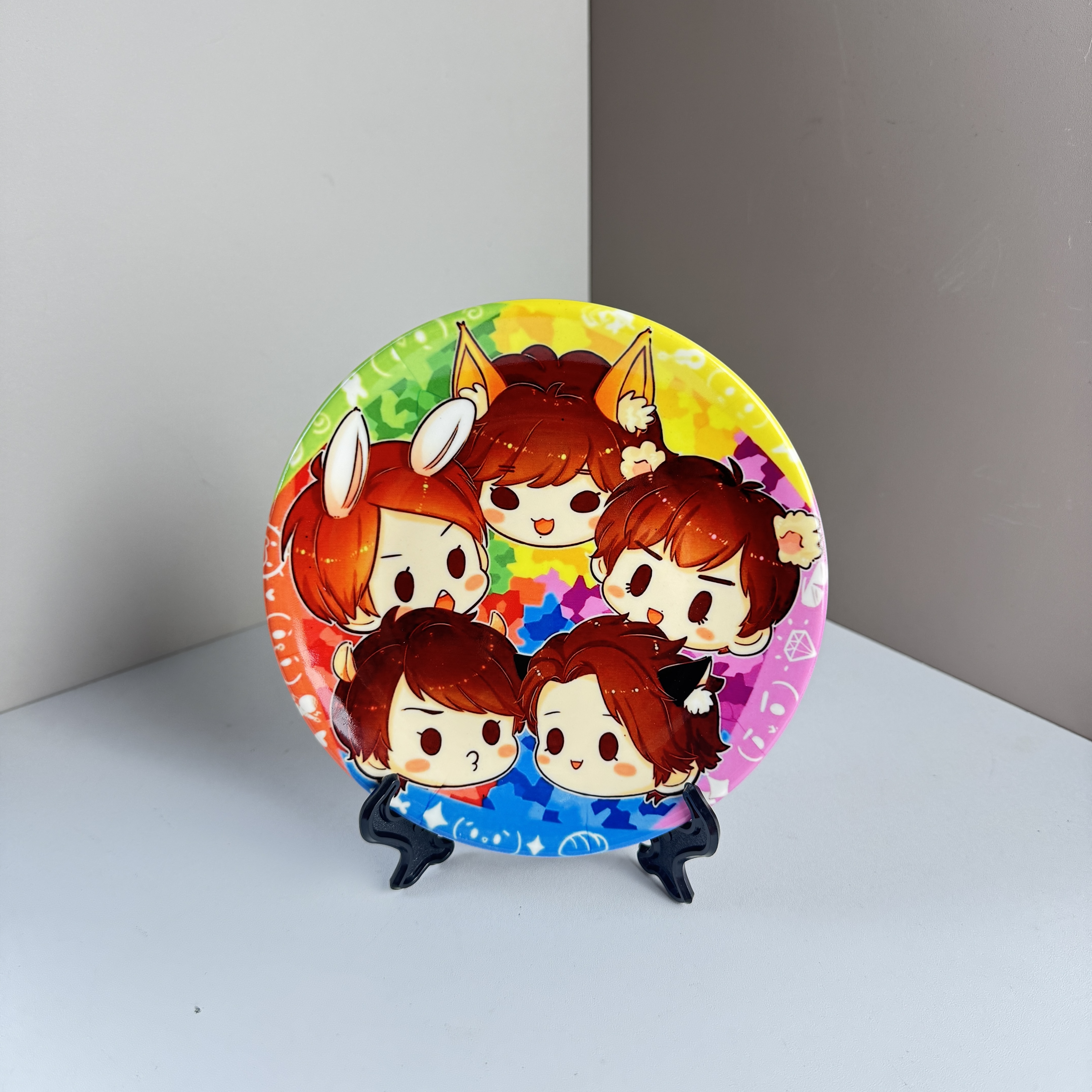 スターキャラクター陶器ミニプレート【嵐ARASHI】