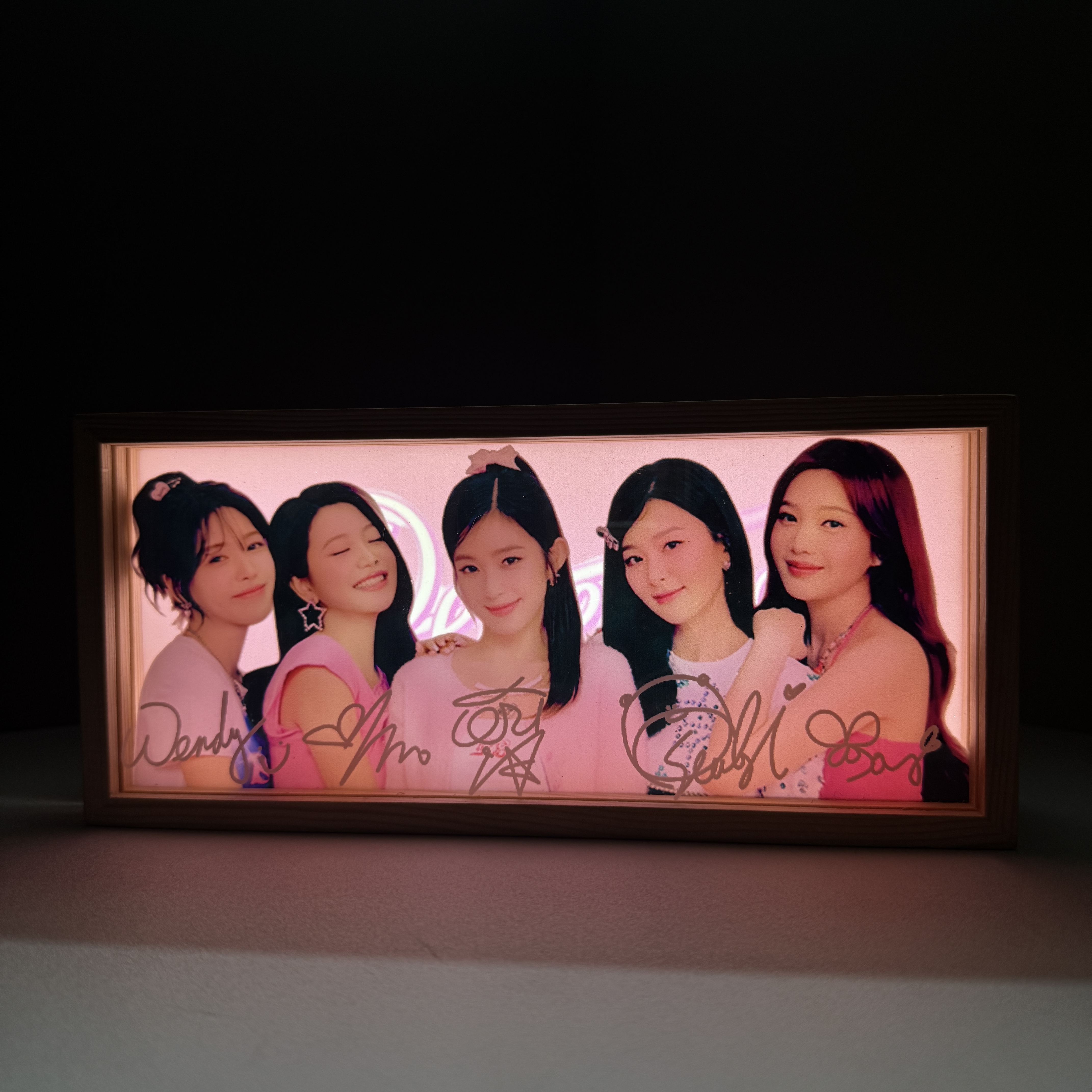 3Dナイトライト【Red Velvet】