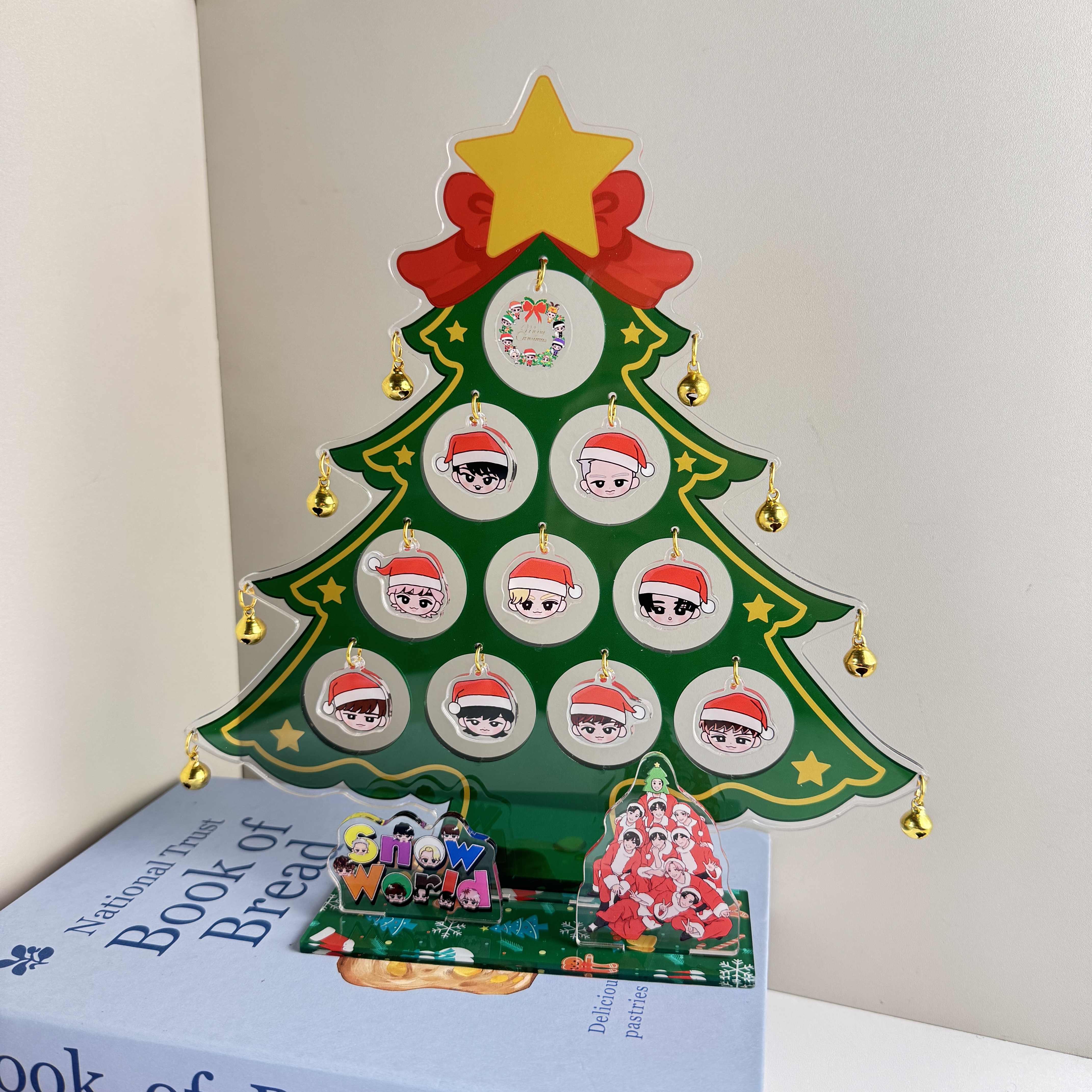 大きなクリスマスツリーDIY飾り【Snow Man】-B