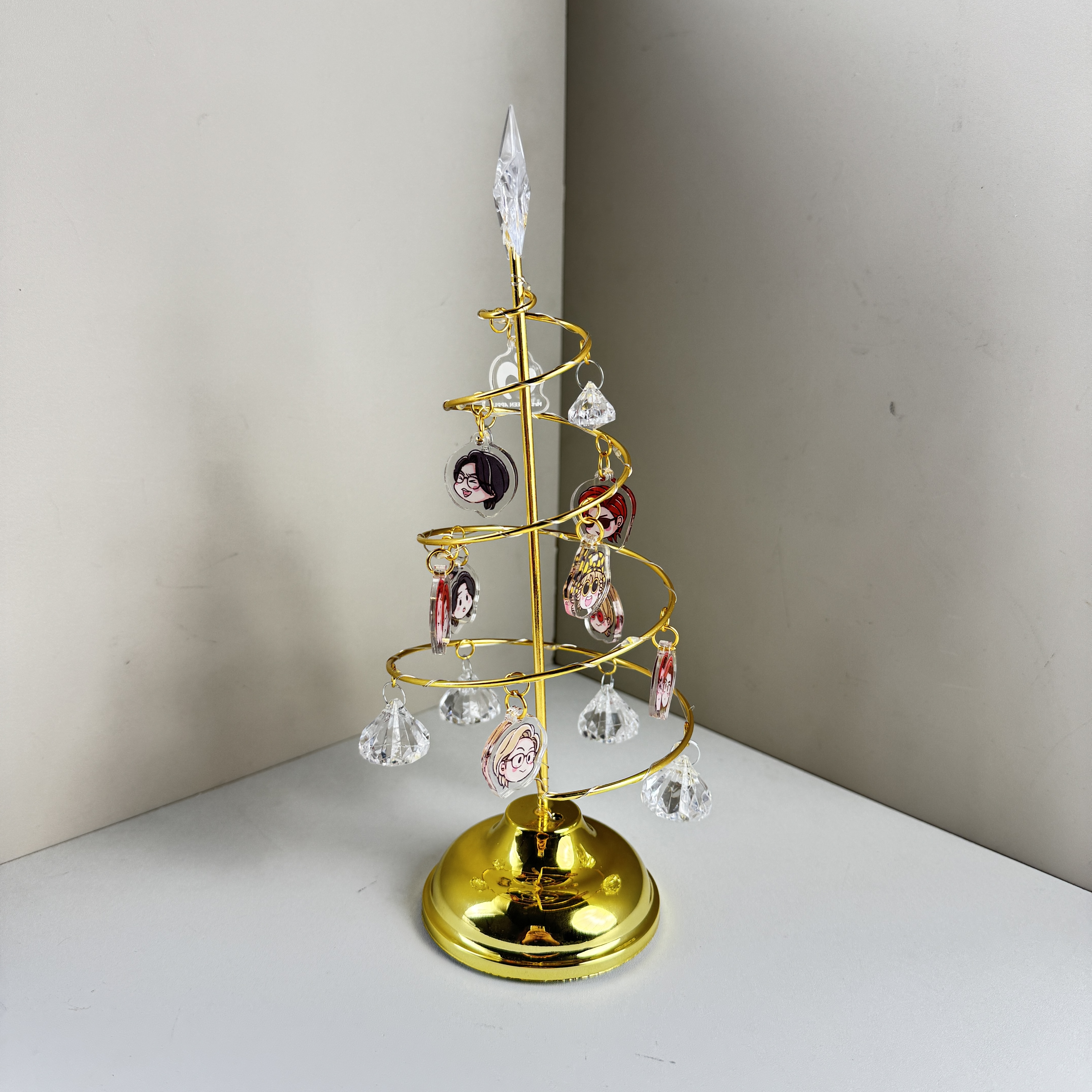 LEDクリスタルクリスマスツリーDIY装飾【Mrs GREEN APPLE】