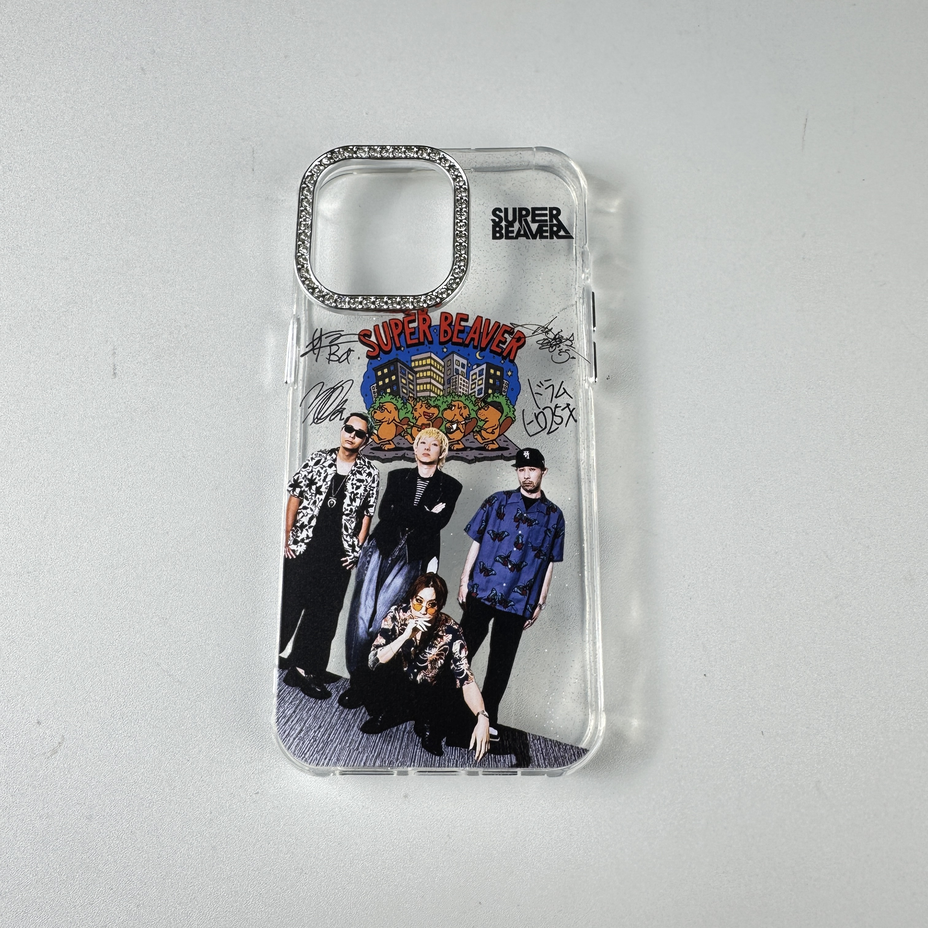 ダイヤモンドレーザーグラデーションスマートフォンケース【SUPER BEAVER】